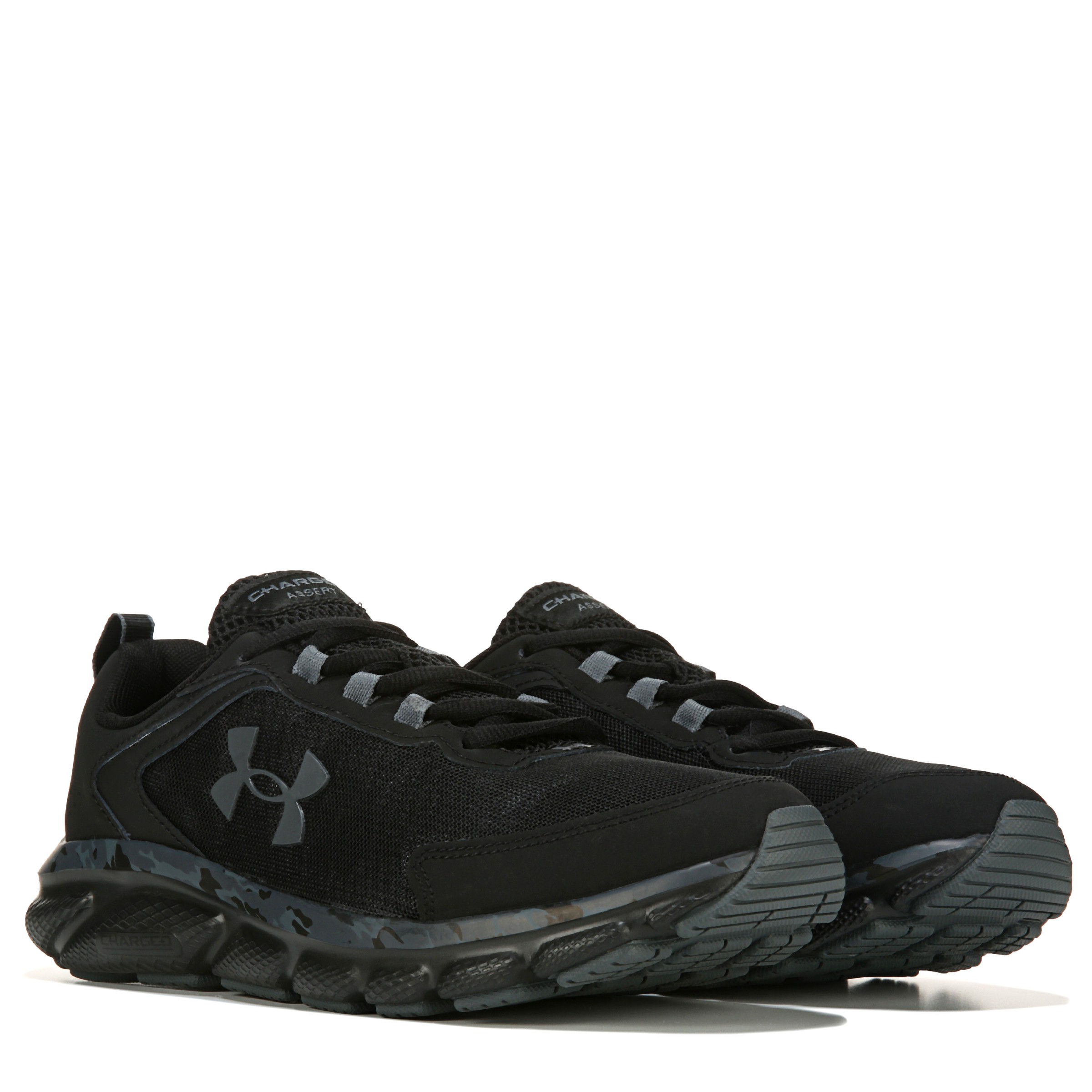 Under Armour Charged Assert 9 UA Blue White Men Running Shoes 3024590-403