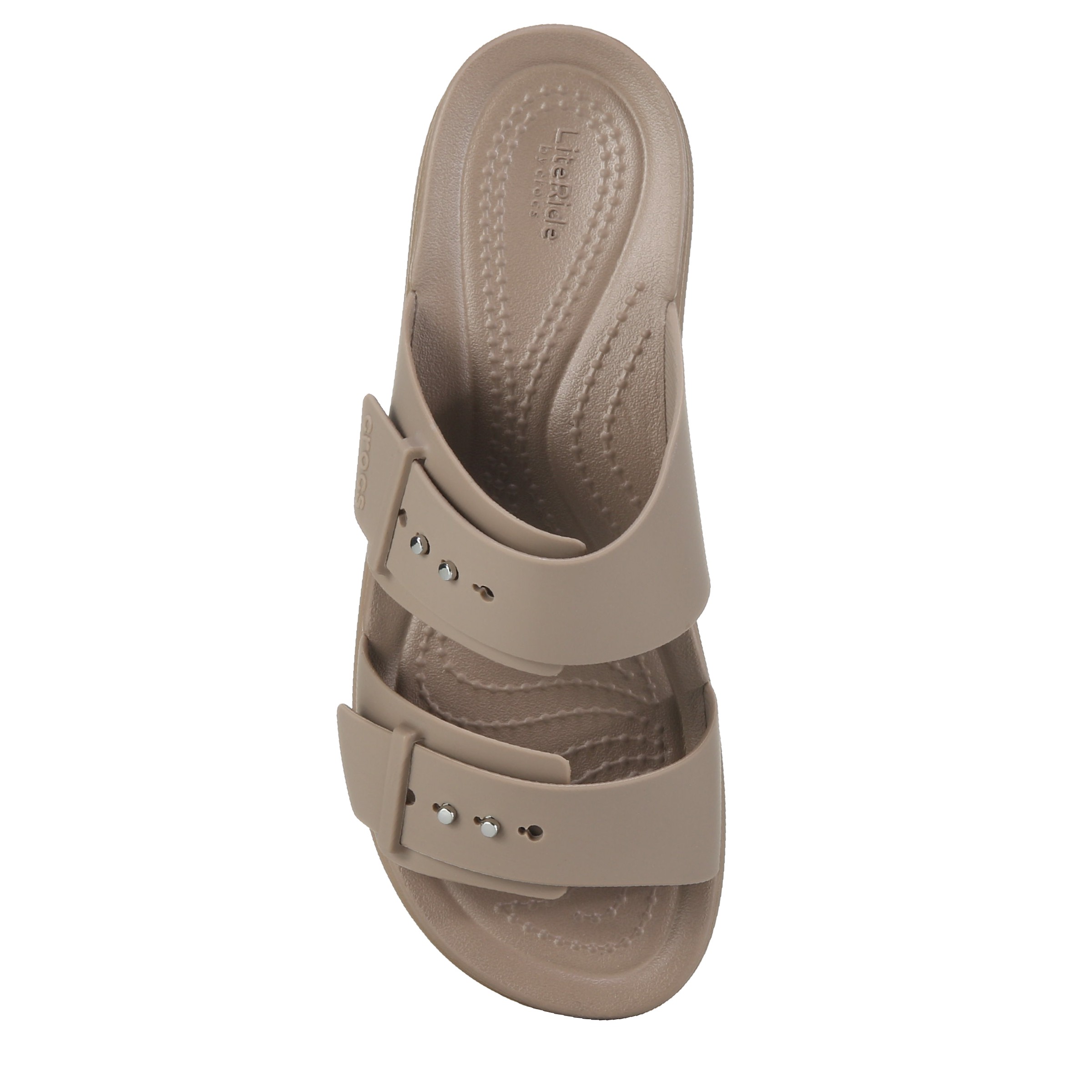 Women's Crocs Brooklyn Buckle Slide Sandal