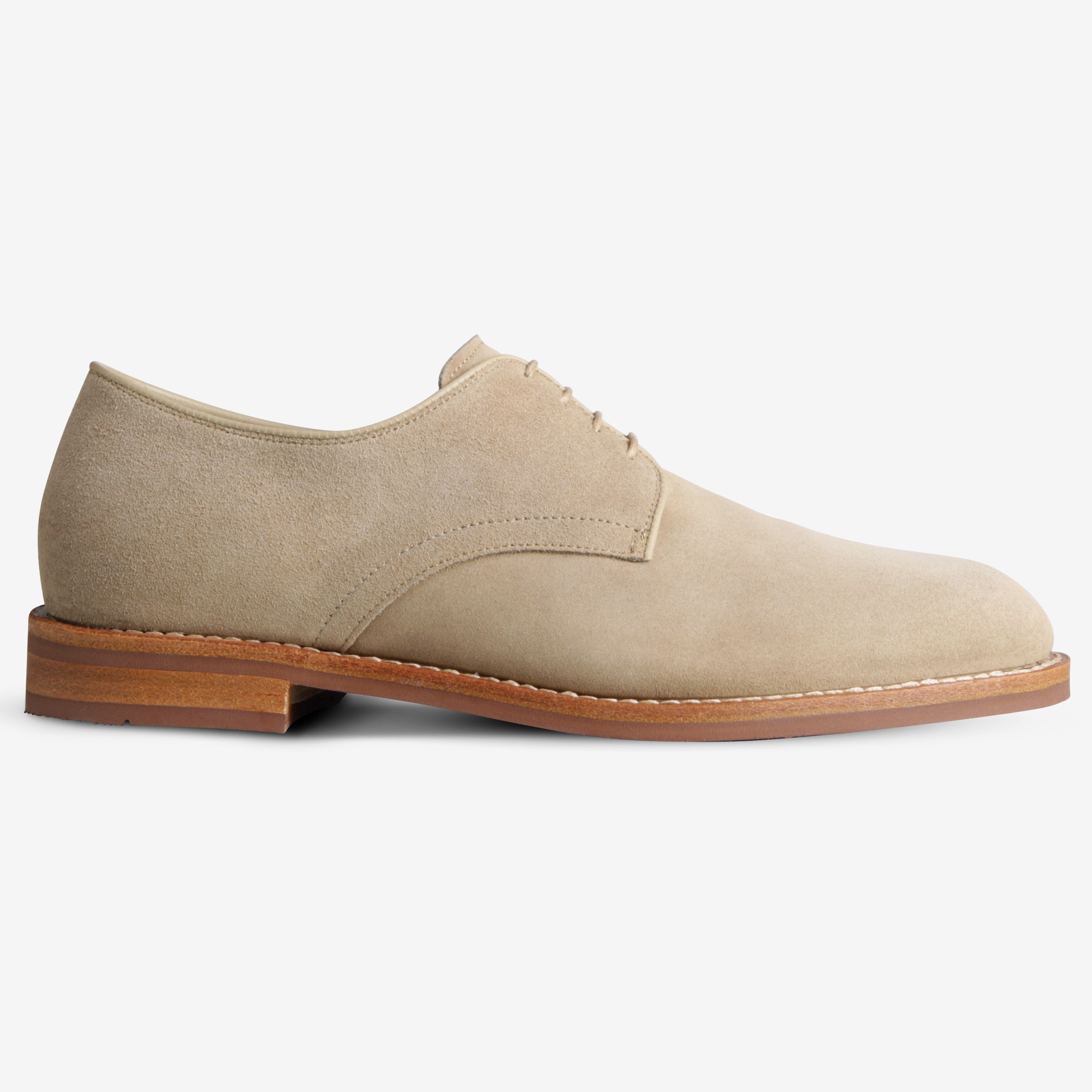 allen edmonds suede derby