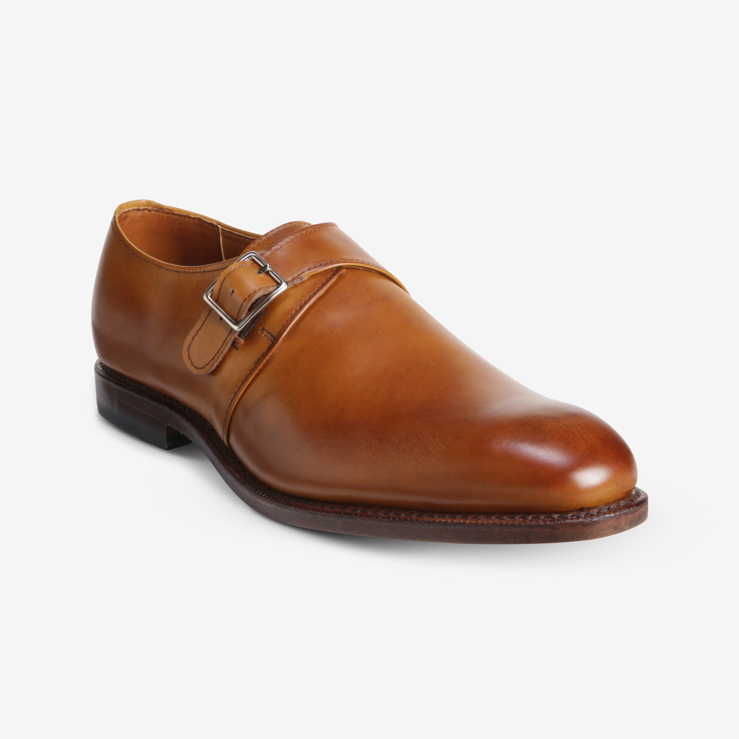 Plymouth Single Monk Strap Dress Shoe Men s Dress Allen Edmonds