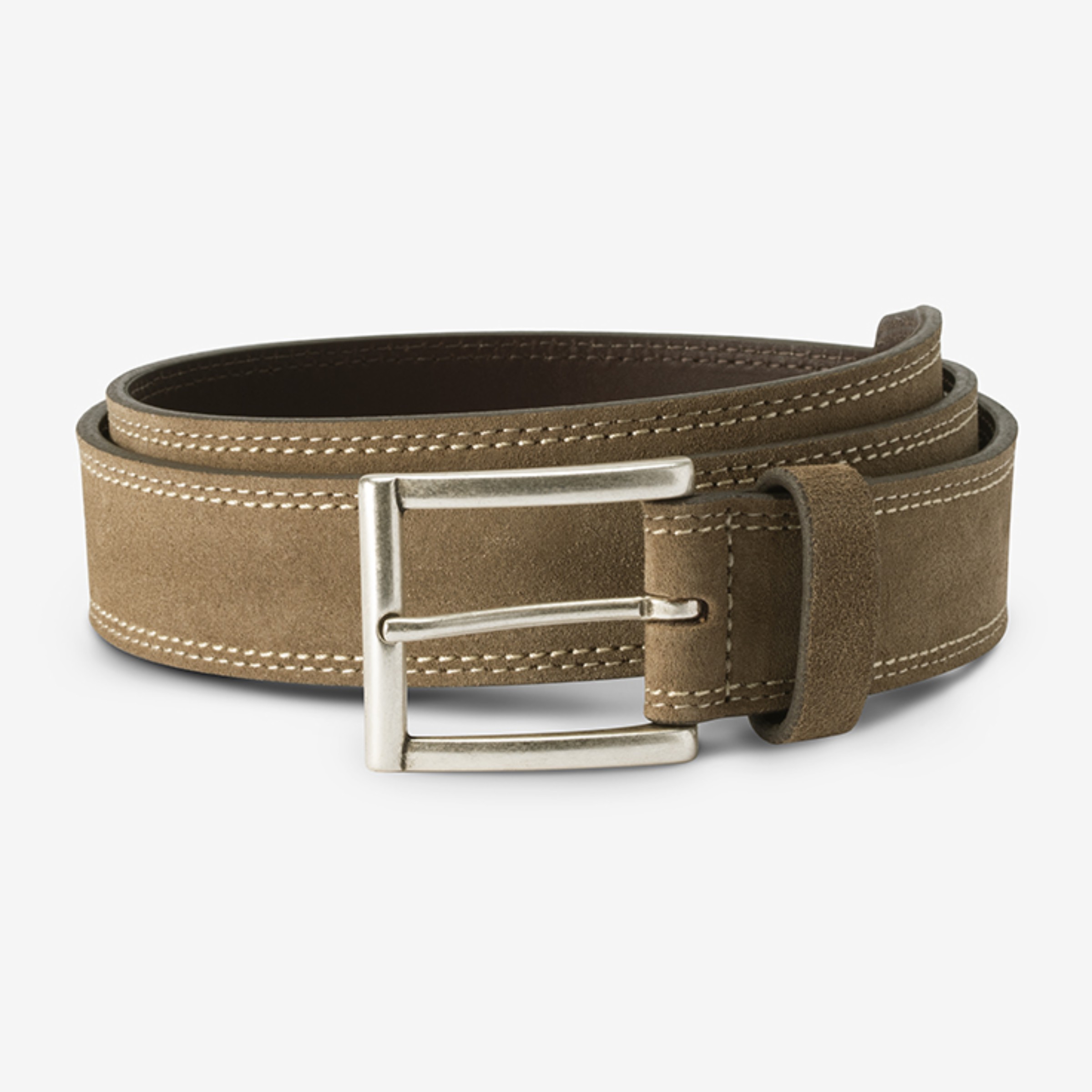 Bourbon Street Suede Dress Belt | Men's Belts | Allen Edmonds