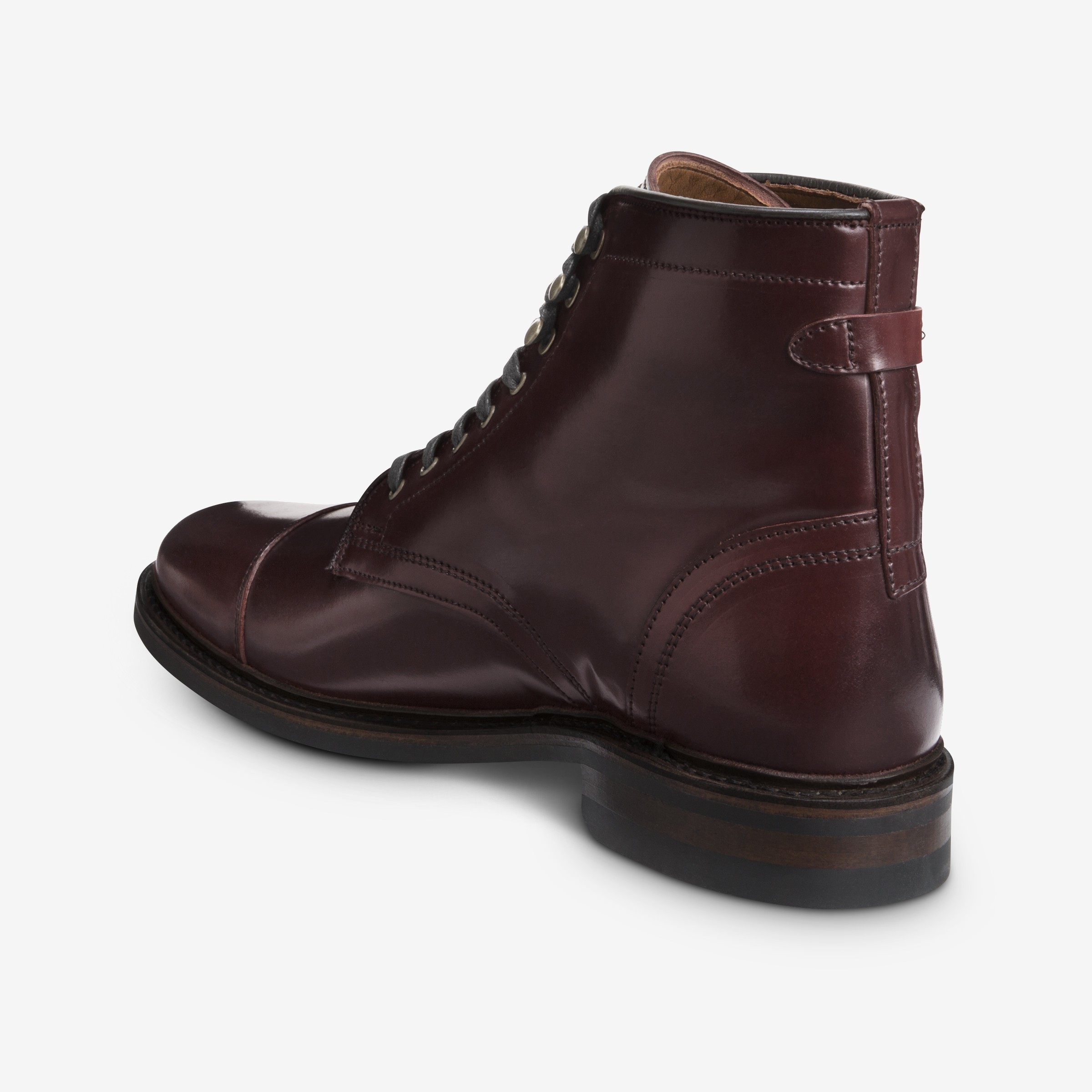 Allen edmonds cordovan store boots