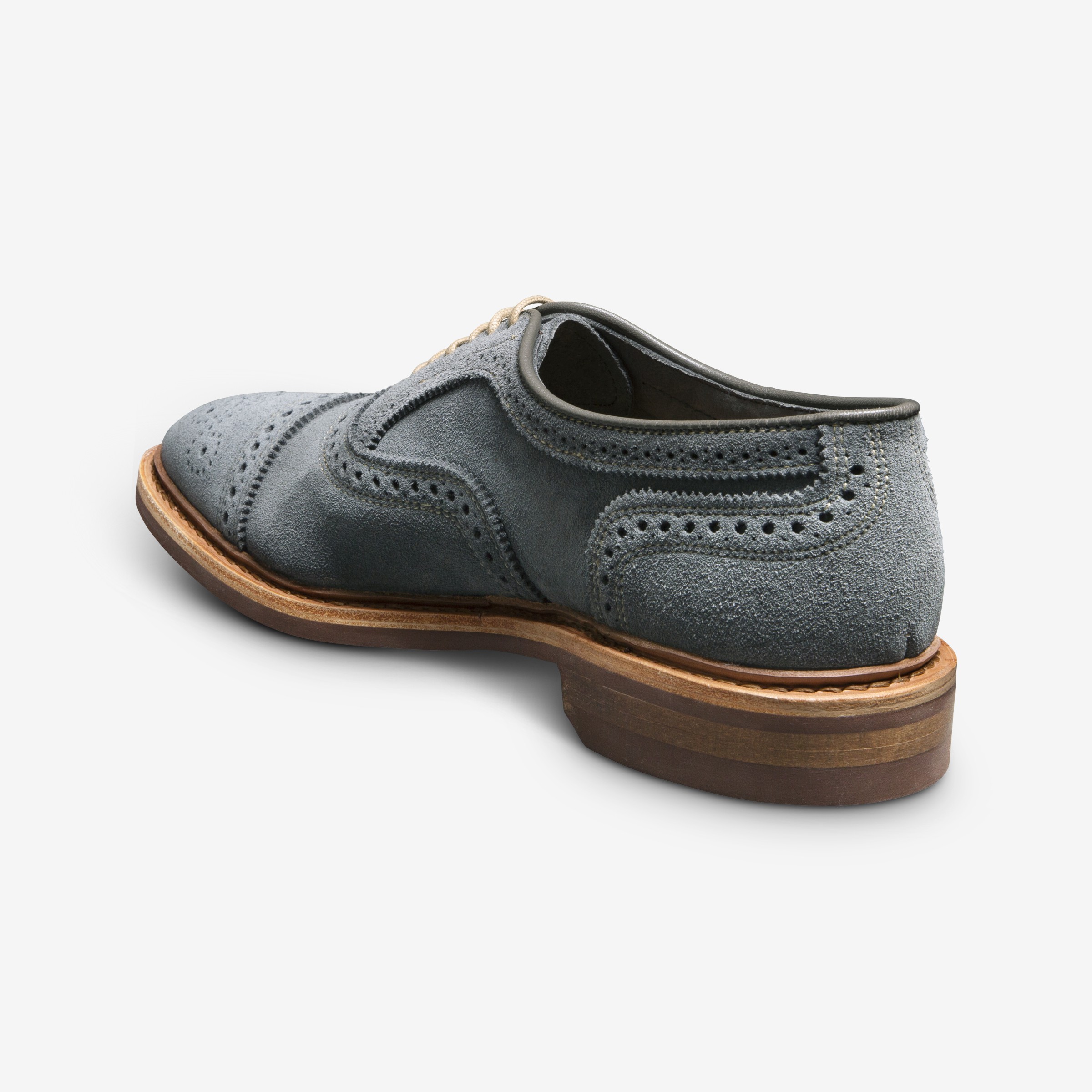 Strandmok Suede Cap-toe Oxford with 