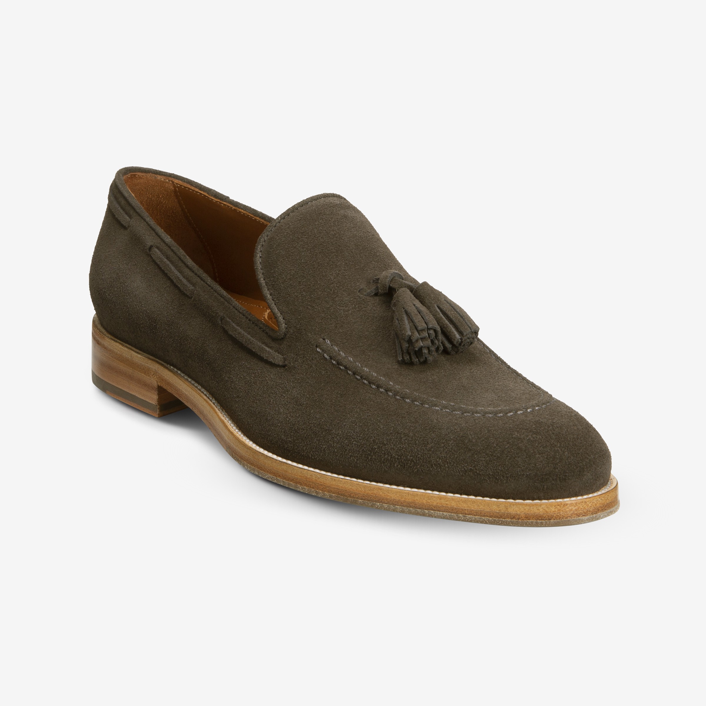 Allen edmonds suede sales loafers