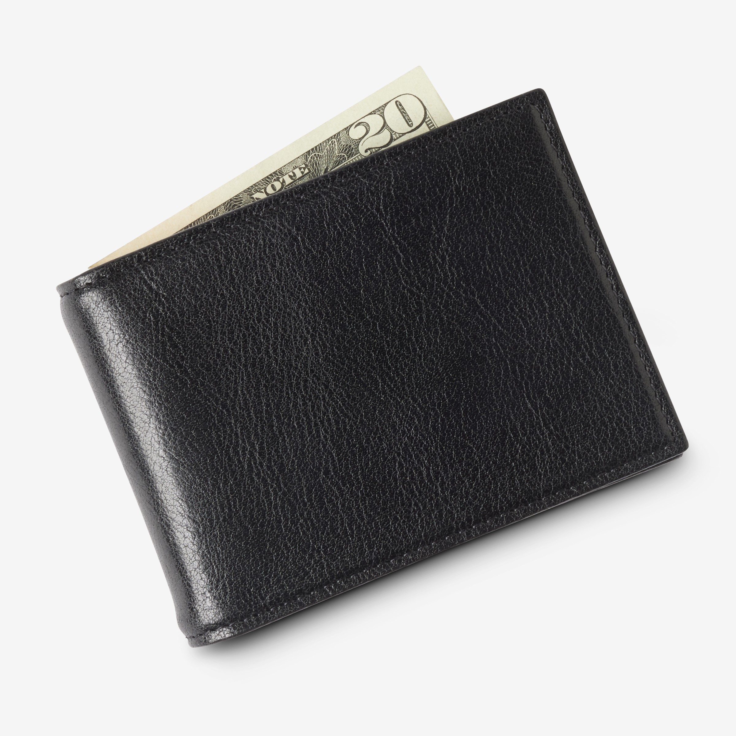 Men's 3D Beaded Bifold Money Clip Wallet