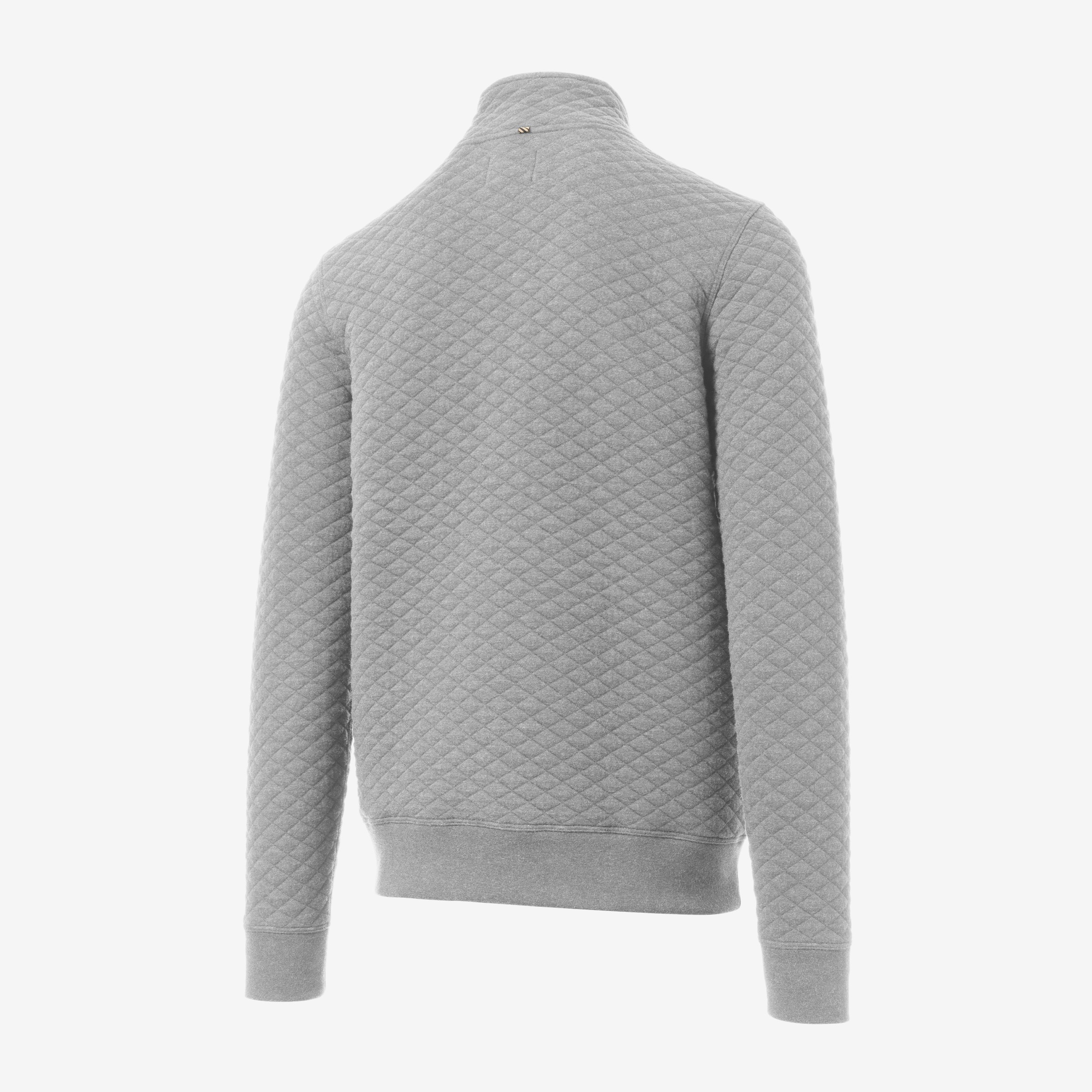 Louis Vuitton Travel Zip-Up Crew Neck Hoodie - Grey Sweatshirts