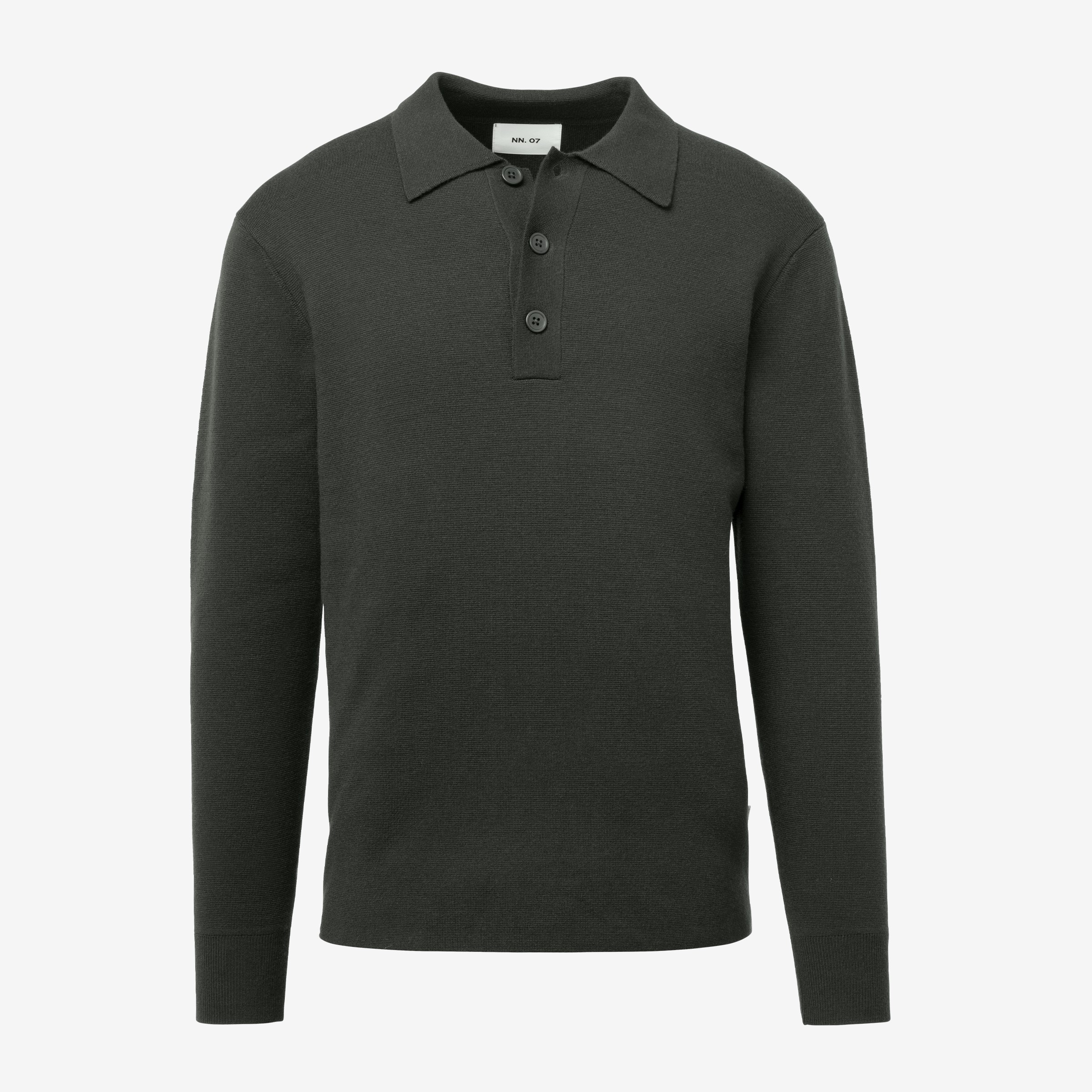 NN07 Harold Long-sleeve Sweater Polo | Men's Shirts | Allen