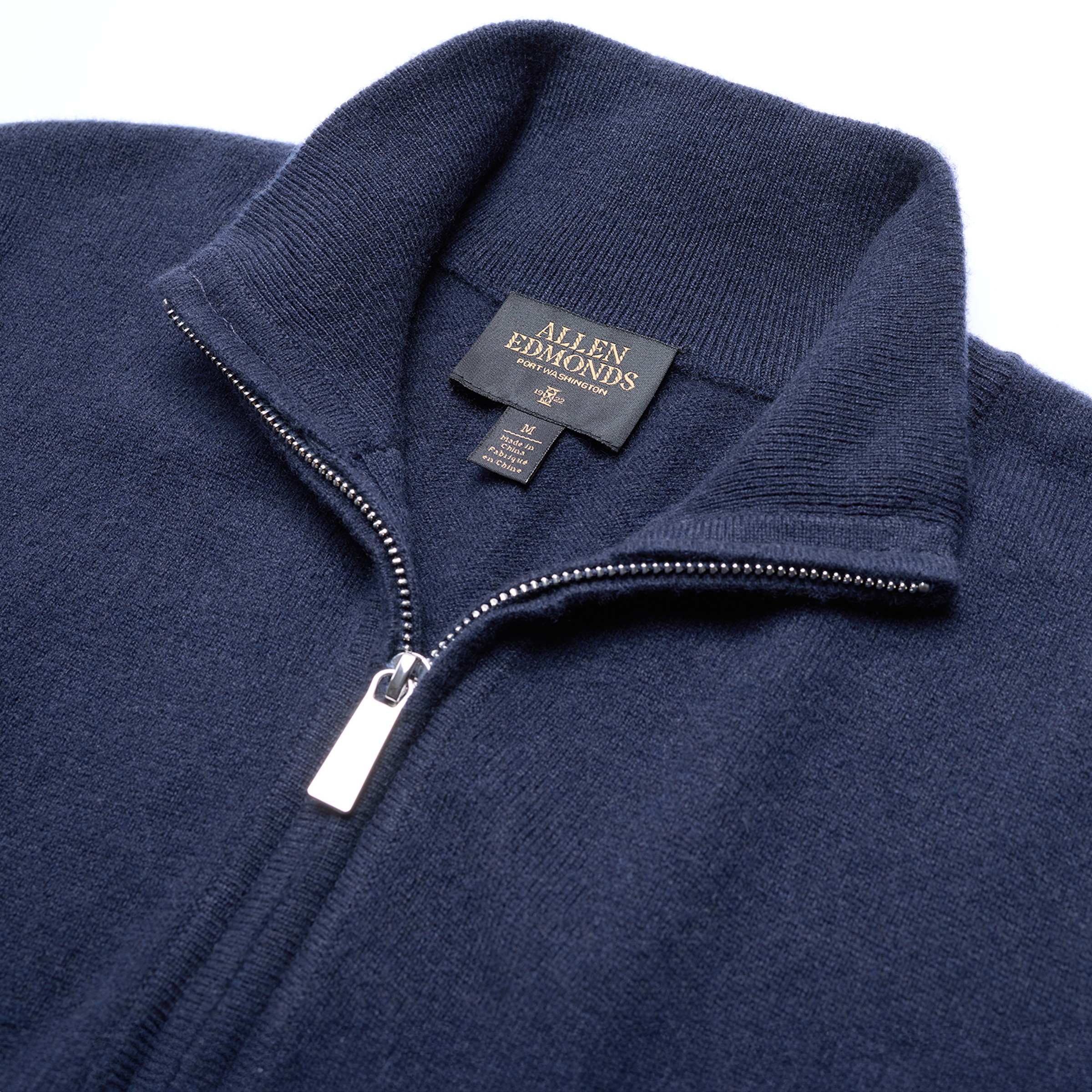 Cashmere Quarter-zip Sweater