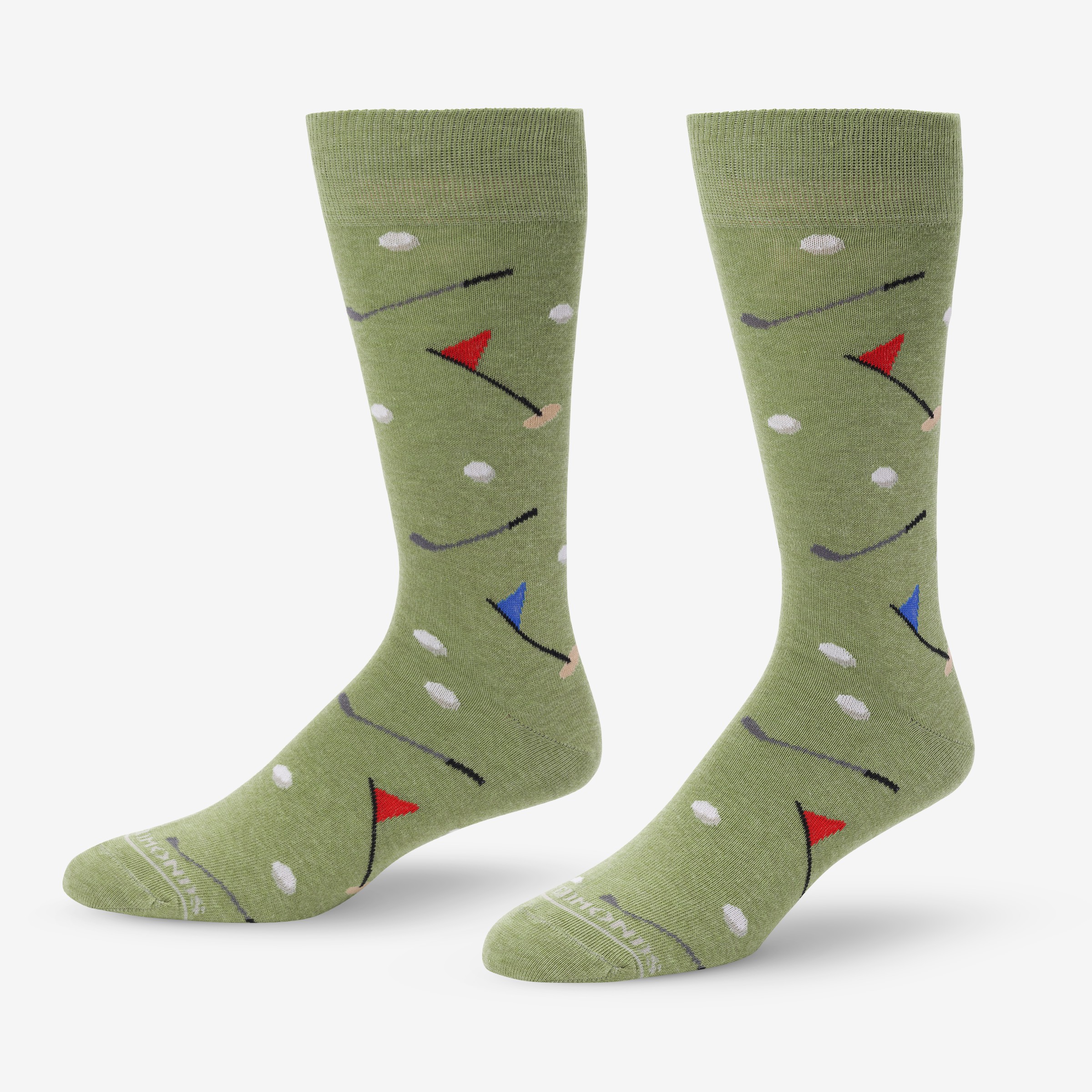 Golf Pattern Dress Socks