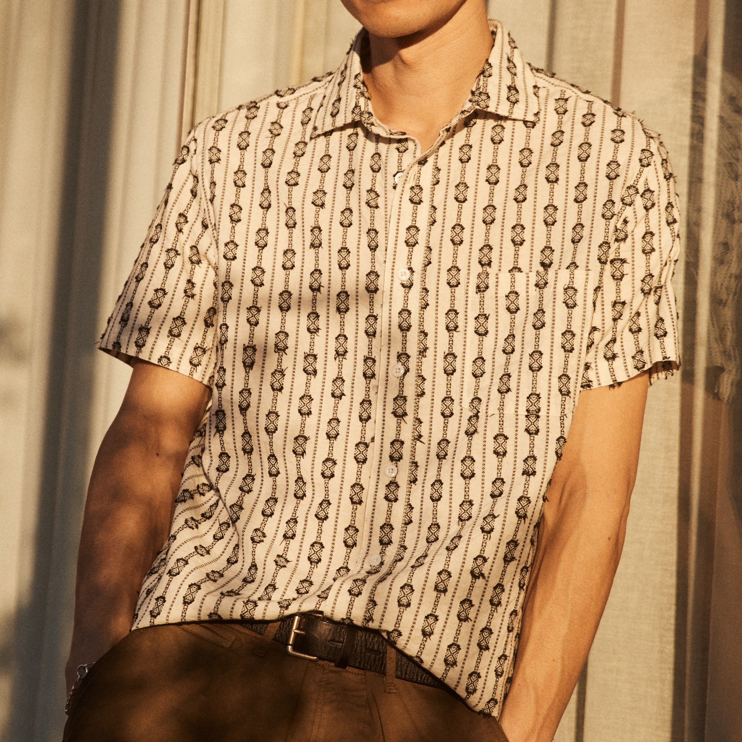 Billy Reid Boucle Treme Shirt