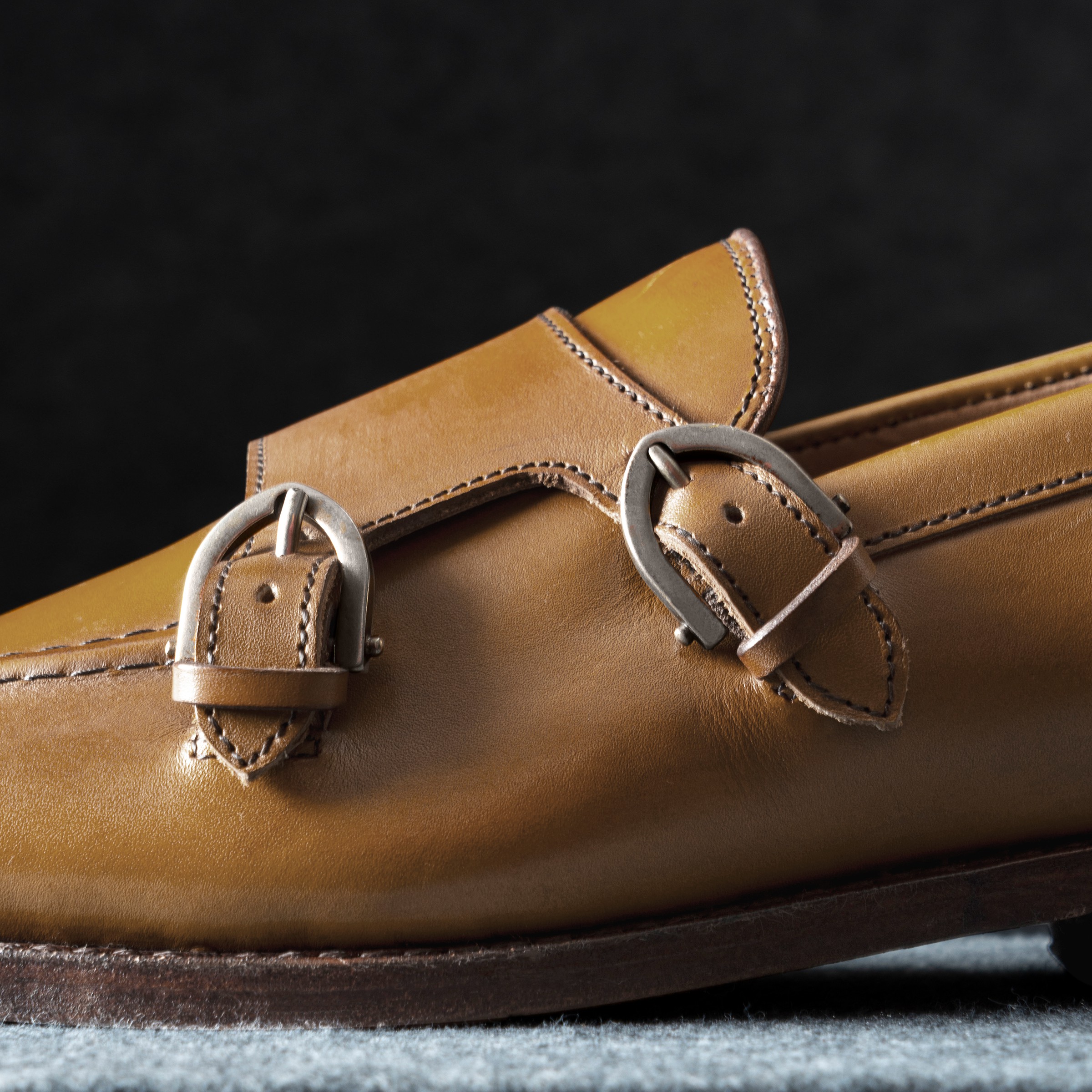 Randolph Monk Strap Dress Shoe