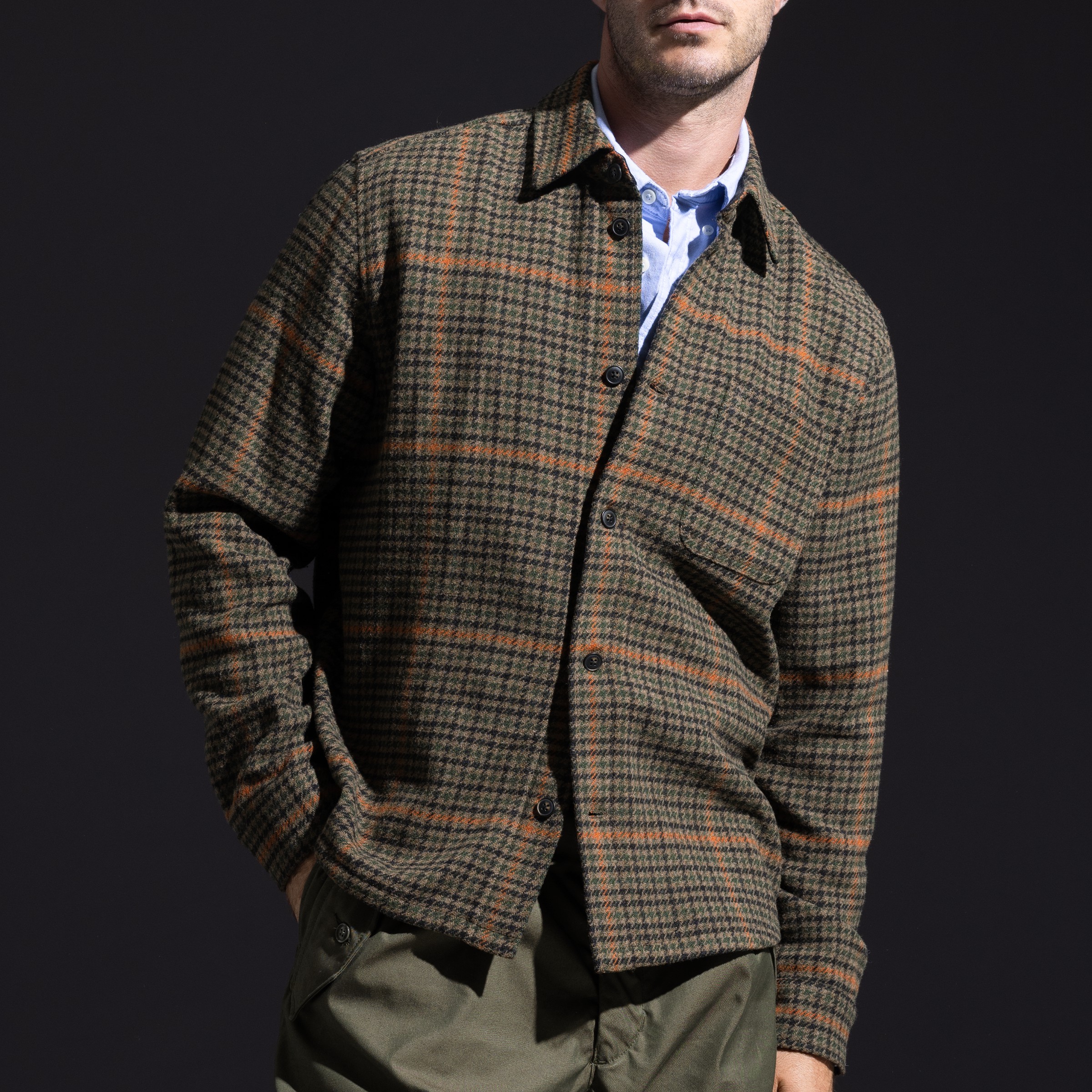 Les Deux Kody Houndstooth Overshirt
