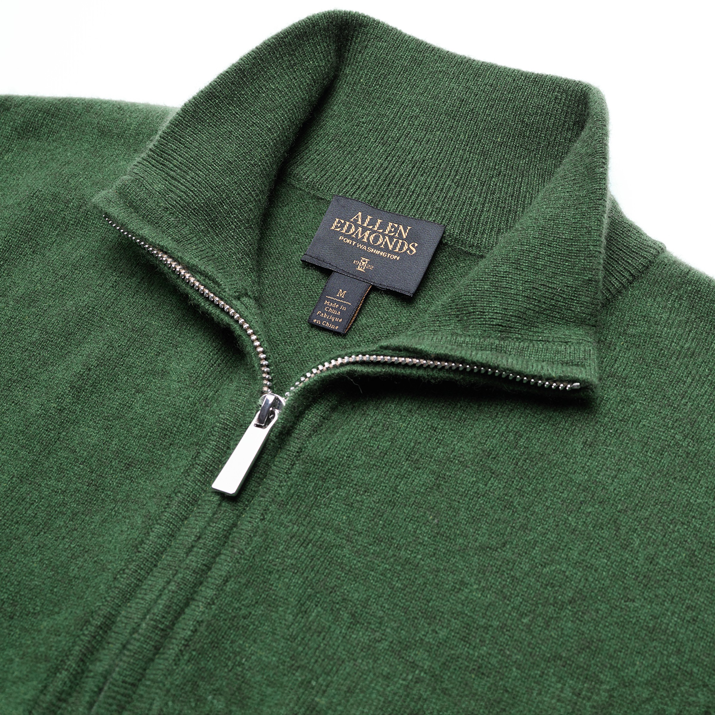 Cashmere Quarter-zip Sweater