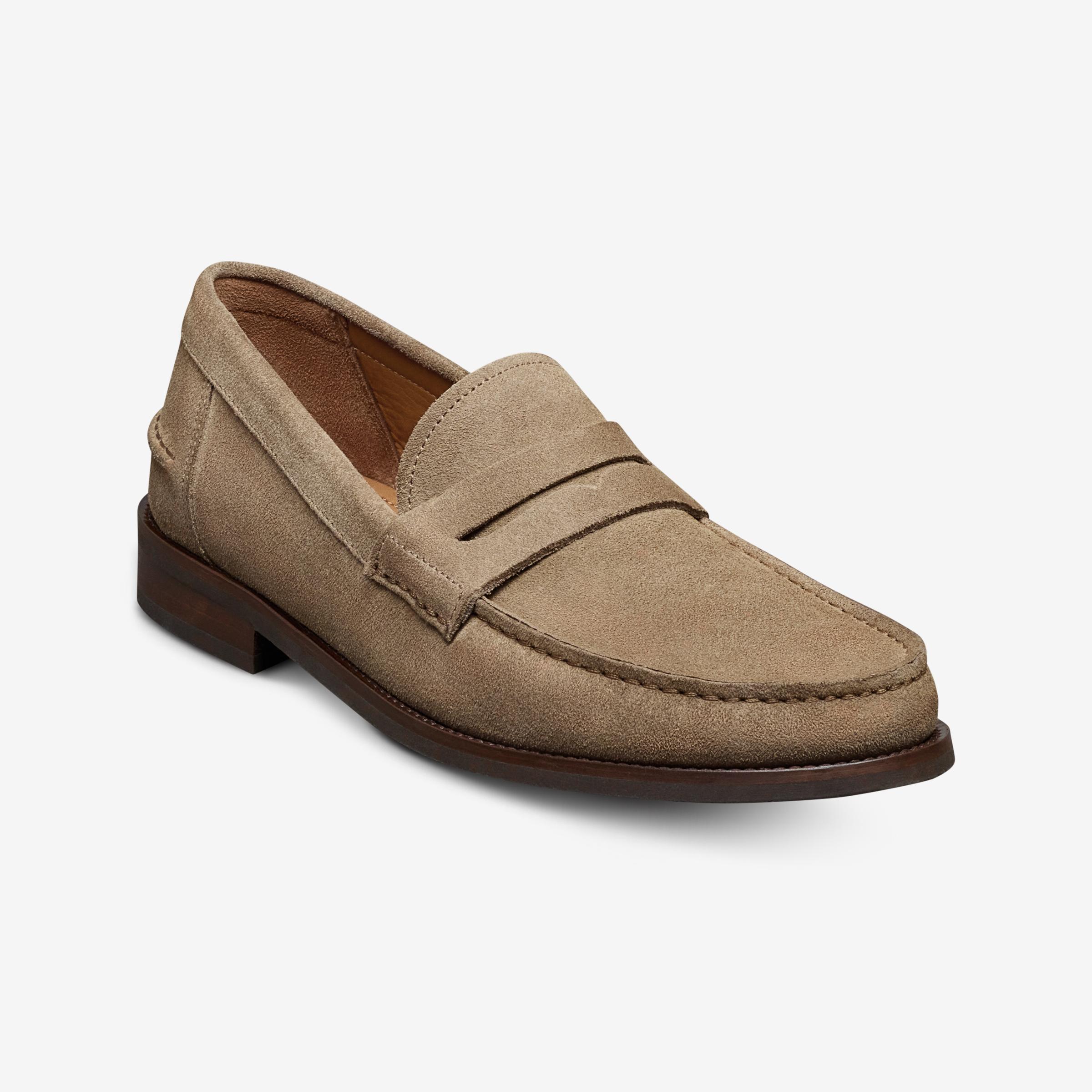 ALLEN EDMONDS SHOES 11 D COLE SUEDE SLIP ON PENNY LOOK BROWN Amazon.com | Allen Edmonds Mens Como Bitter Chocolate 7  main image 3