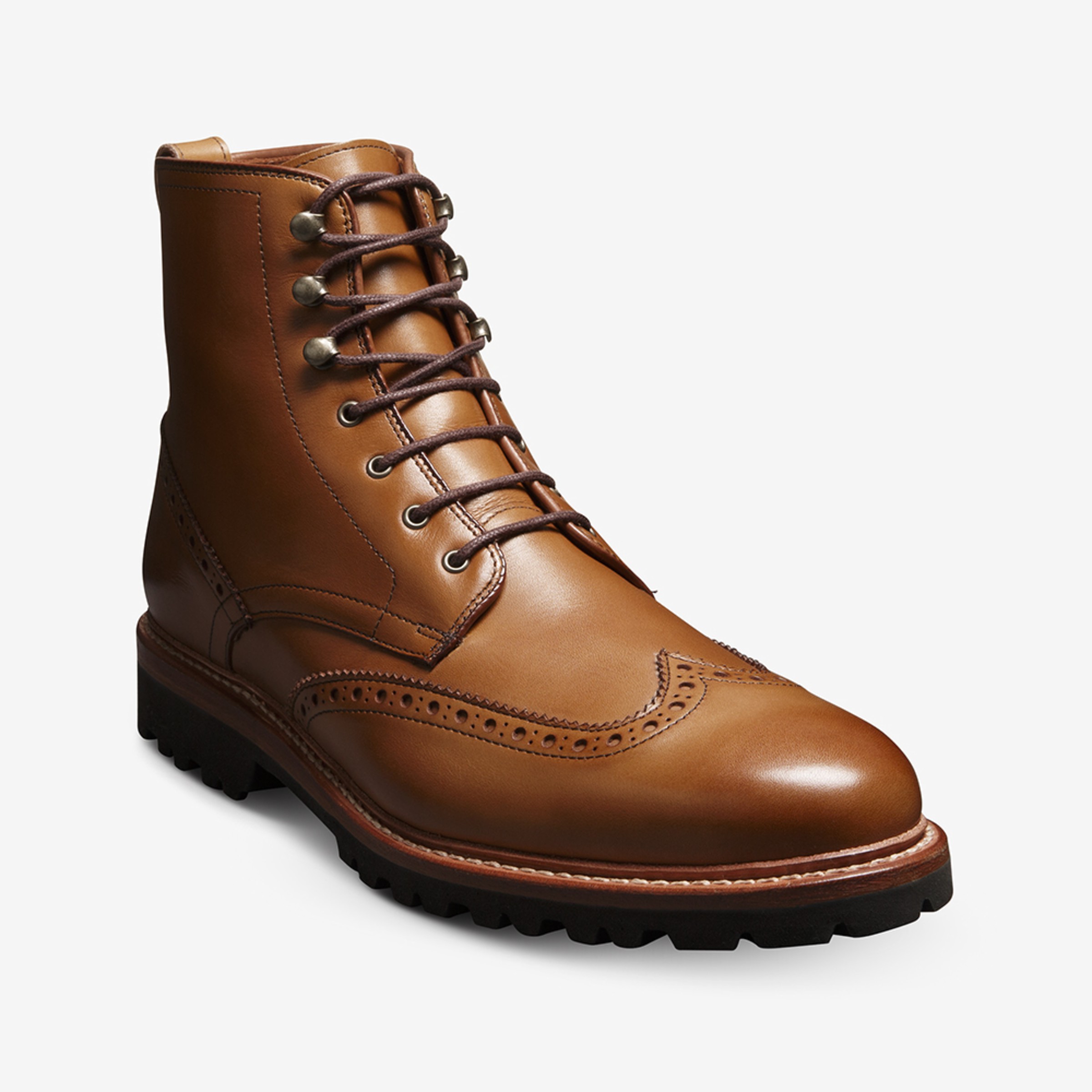 Men s Factory Second Astor Wingtip Laceup Boot ShoeBank