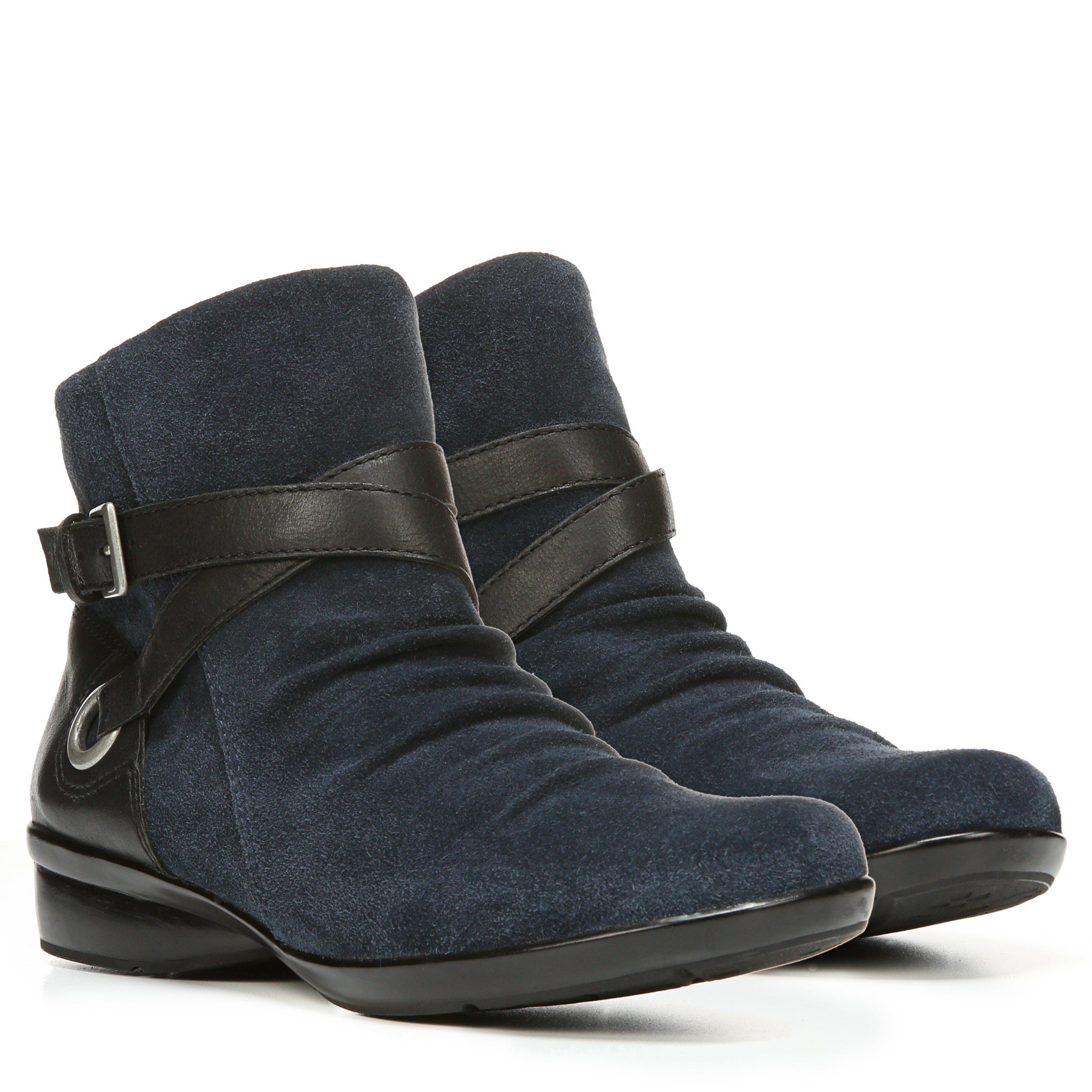 naturalizer blue suede boots