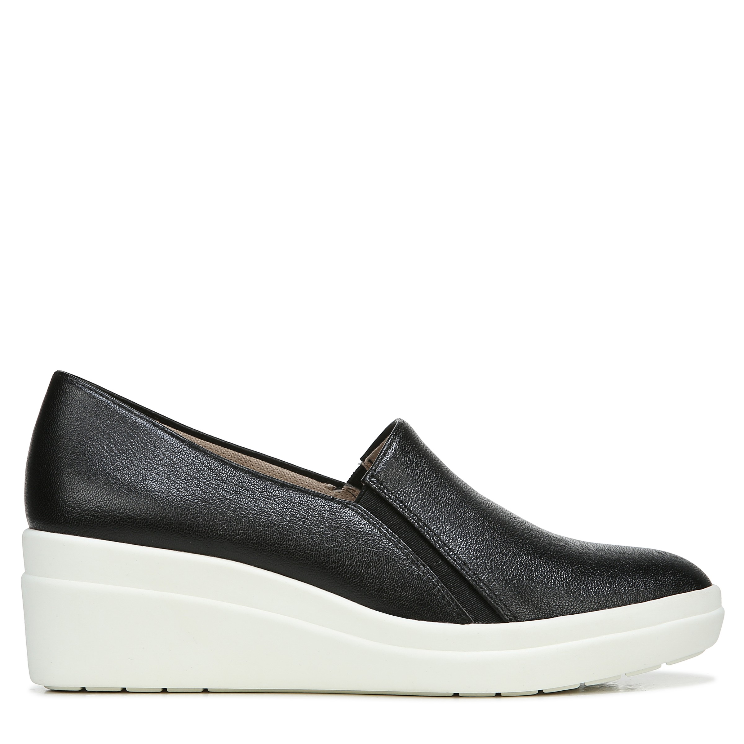 naturalizer snowy slip on wedge