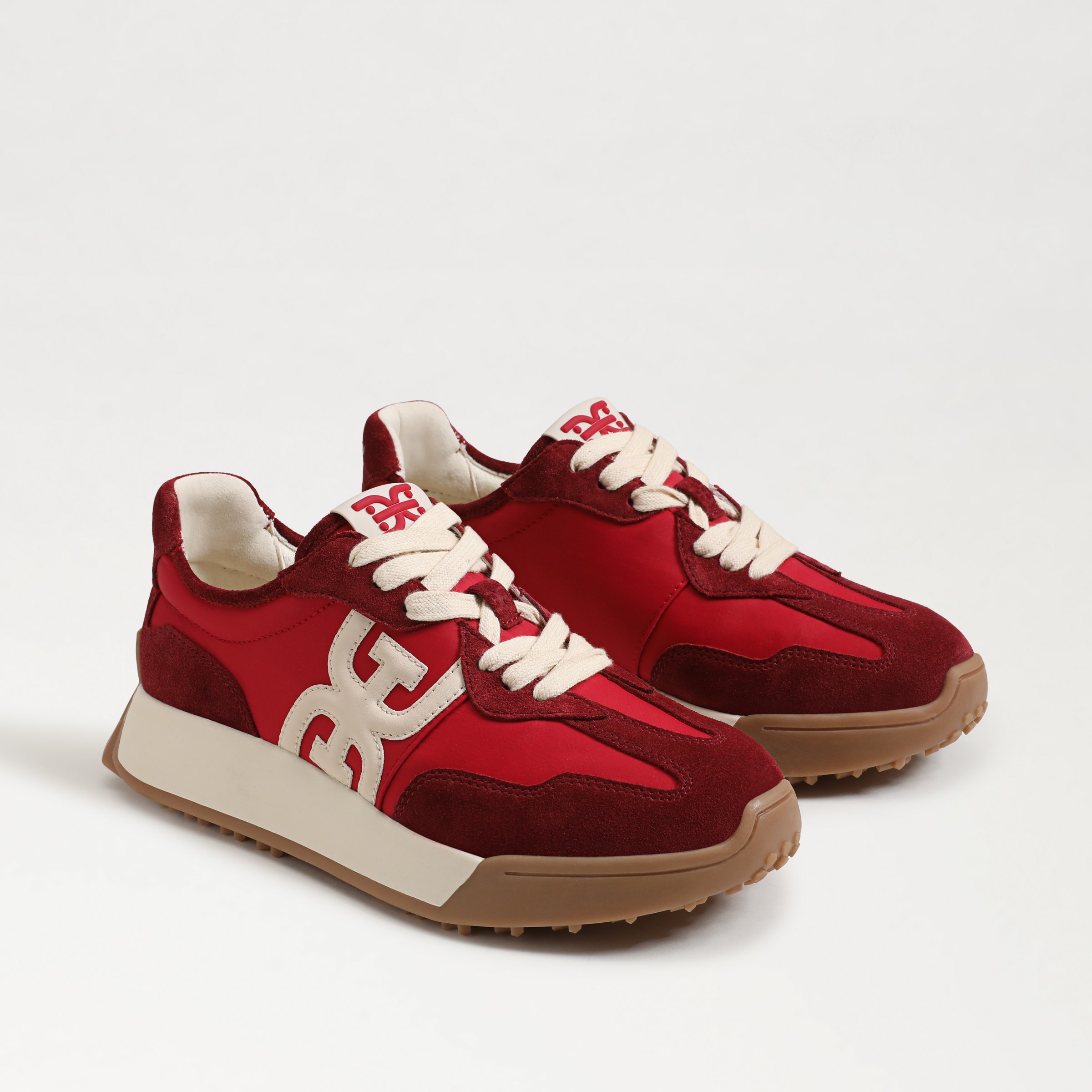 Sam Edelman Langley Sneaker In Red