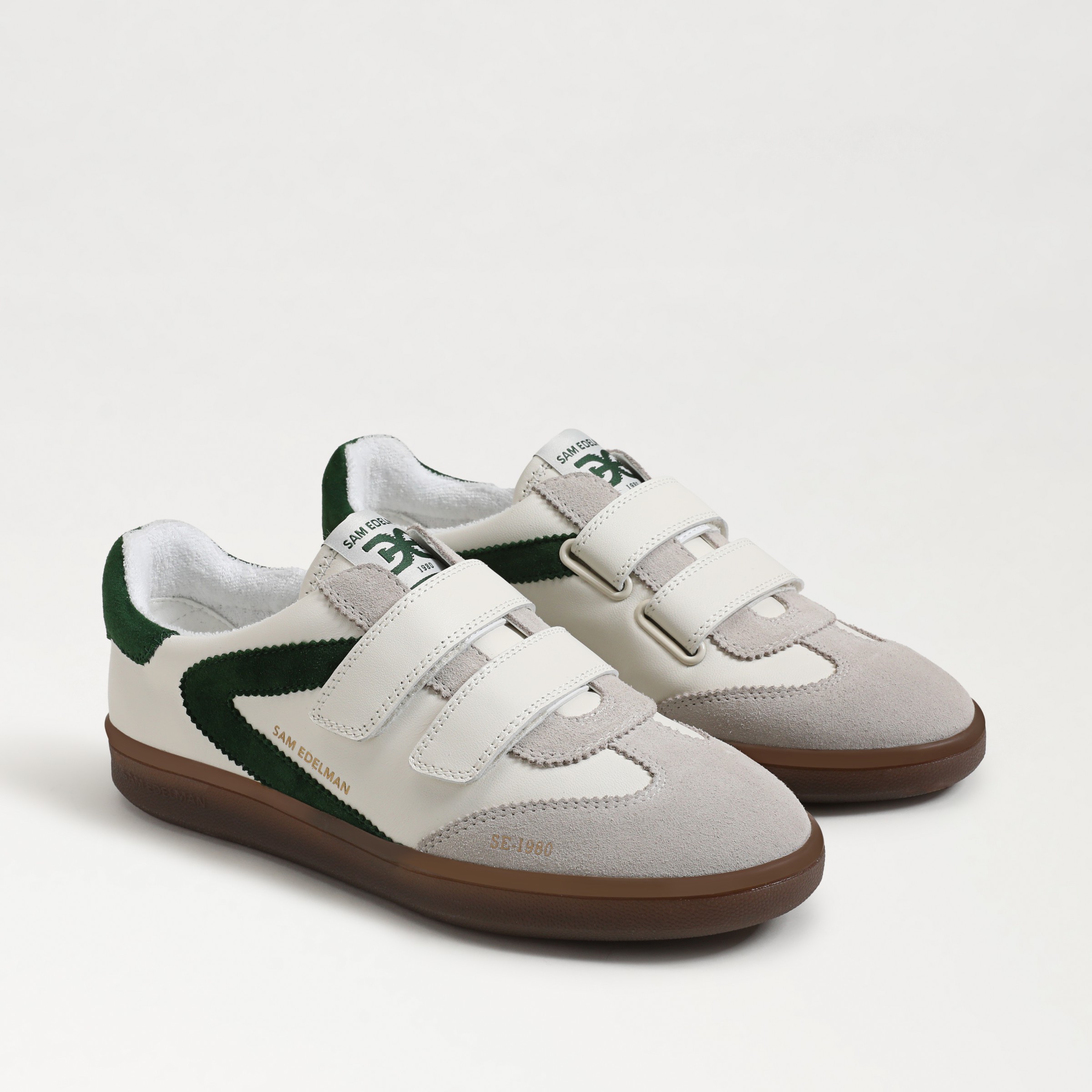 Sam Edelman Women's Talia Sneaker In Optic White/bright Pine In Multi