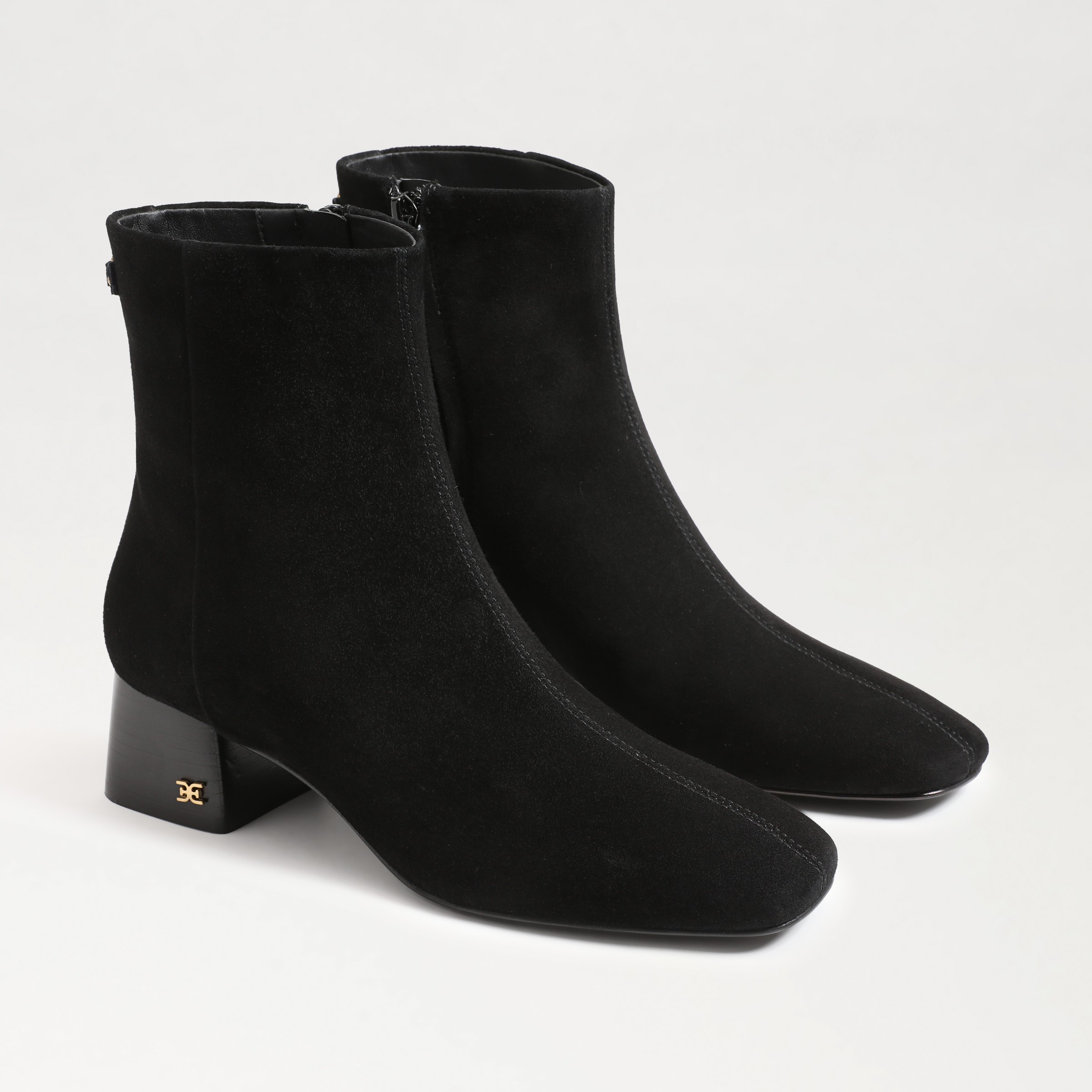 Sam Edelman Paige Ankle Bootie Black Suede