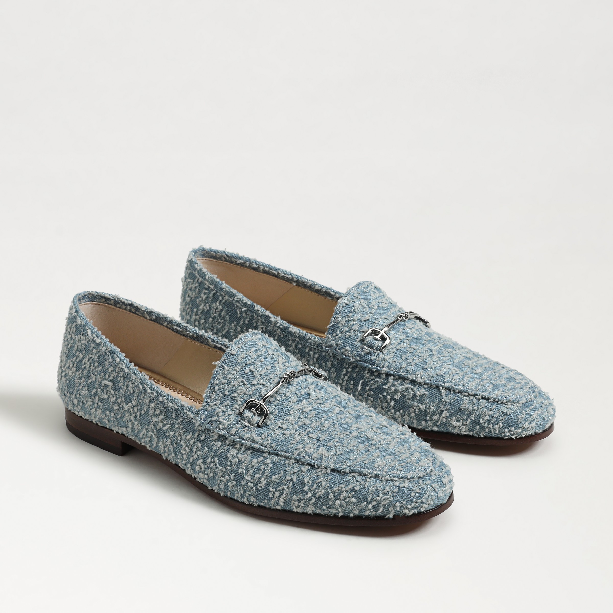 Sam Edelman Loraine Bit Loafer Montrose Blue Denim In Blue