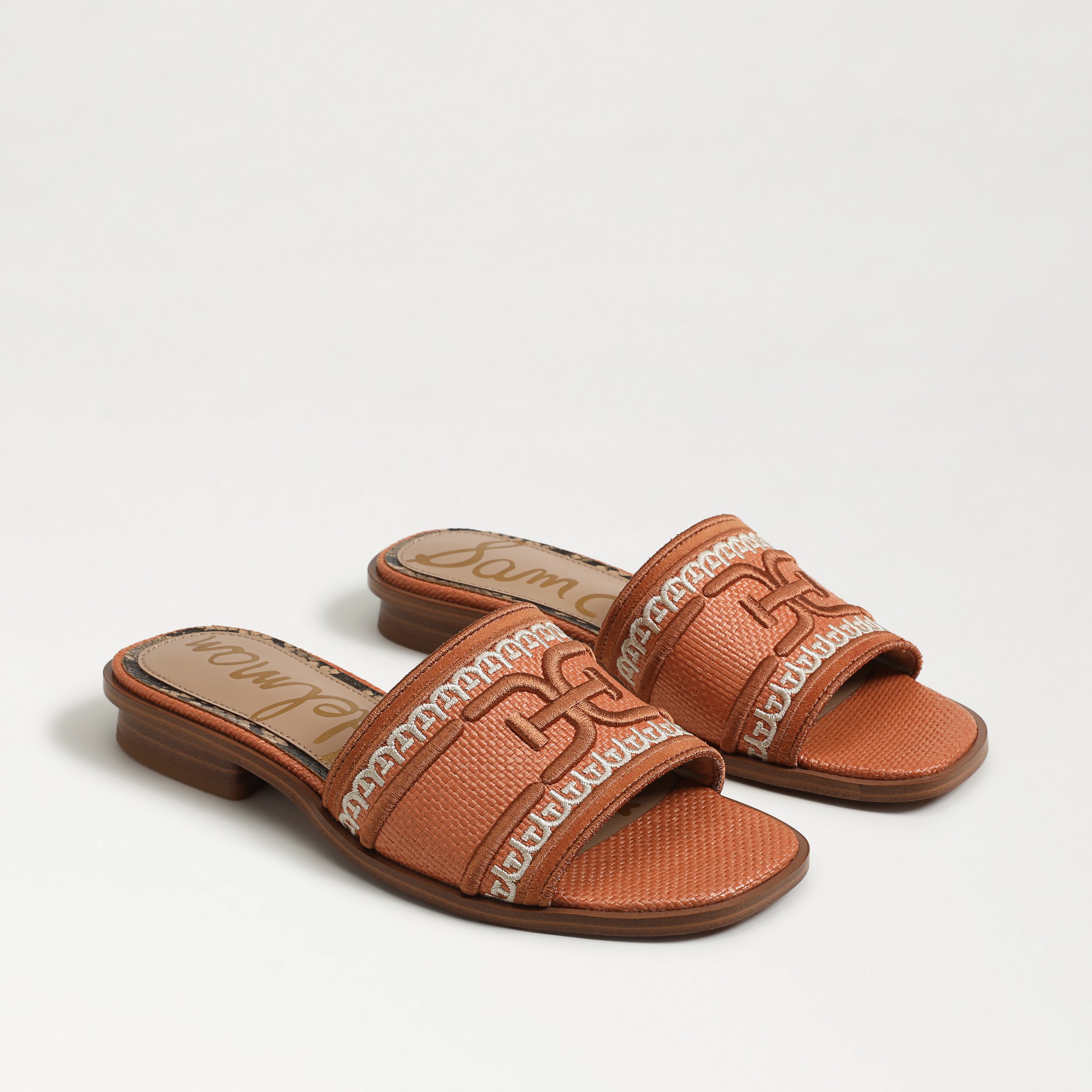 Sam Edelman Stevie Slide Sandal In Brown