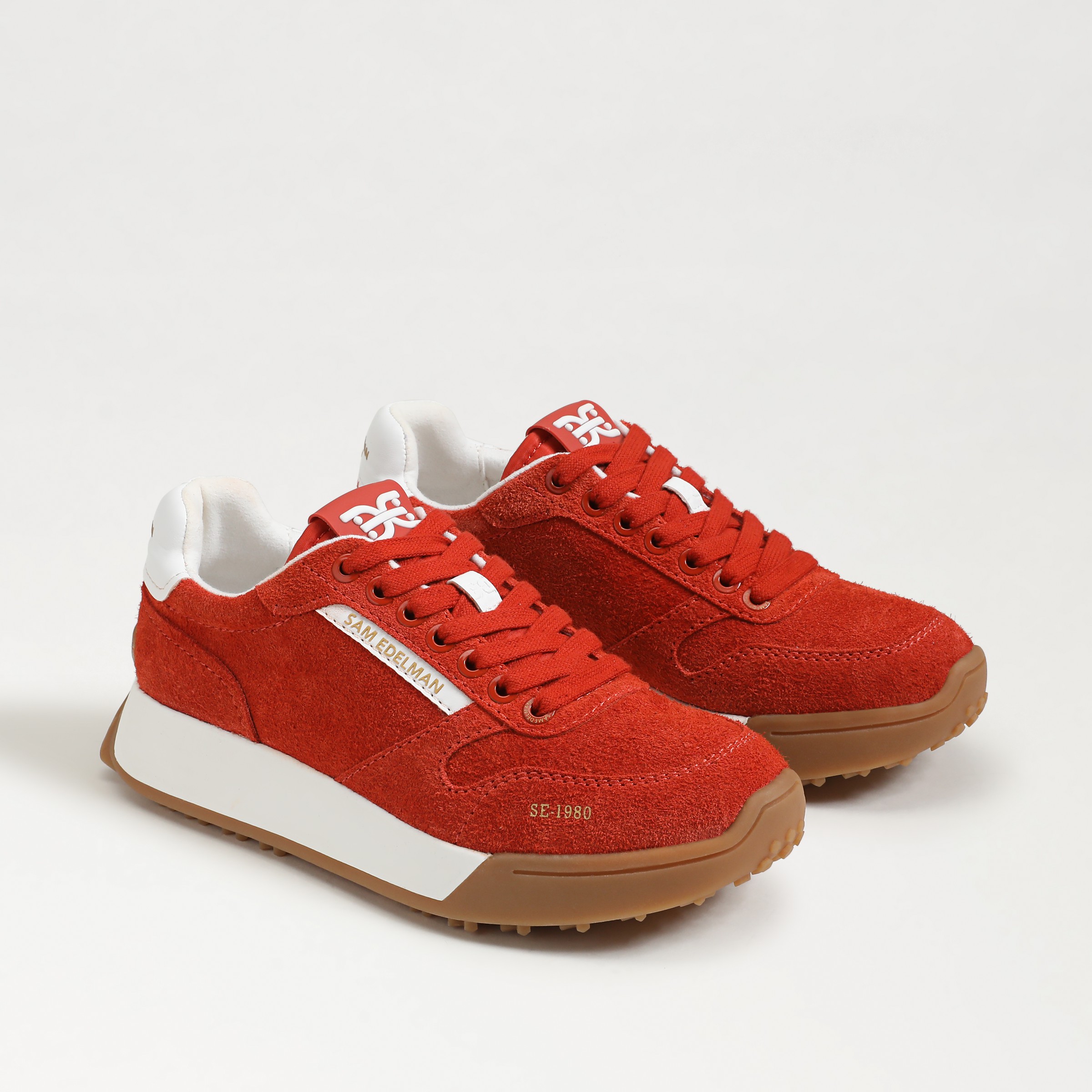 Sam Edelman Layla Sneaker In Red