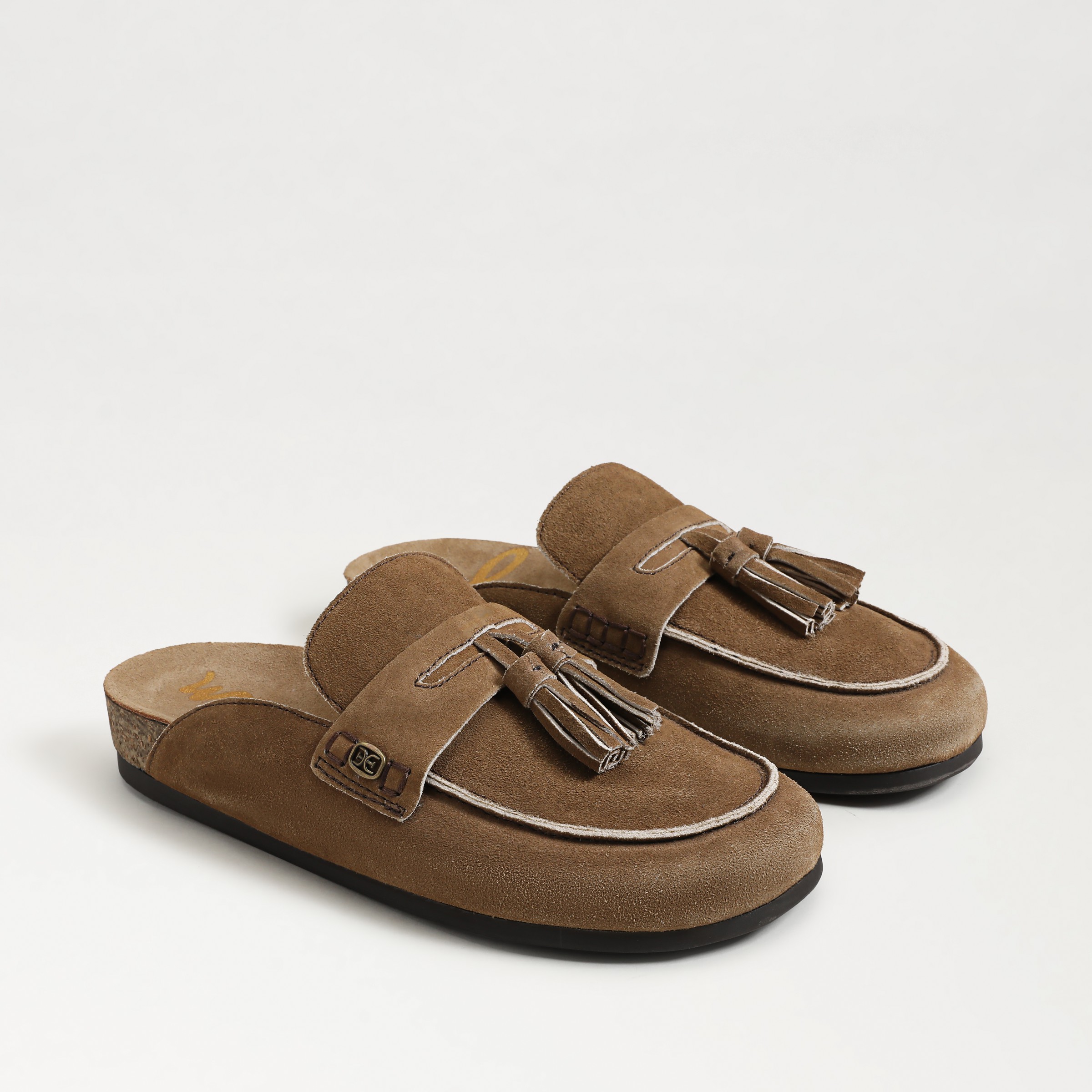 Sam Edelman Astrid Mule Terra Toffee Suede In Brown