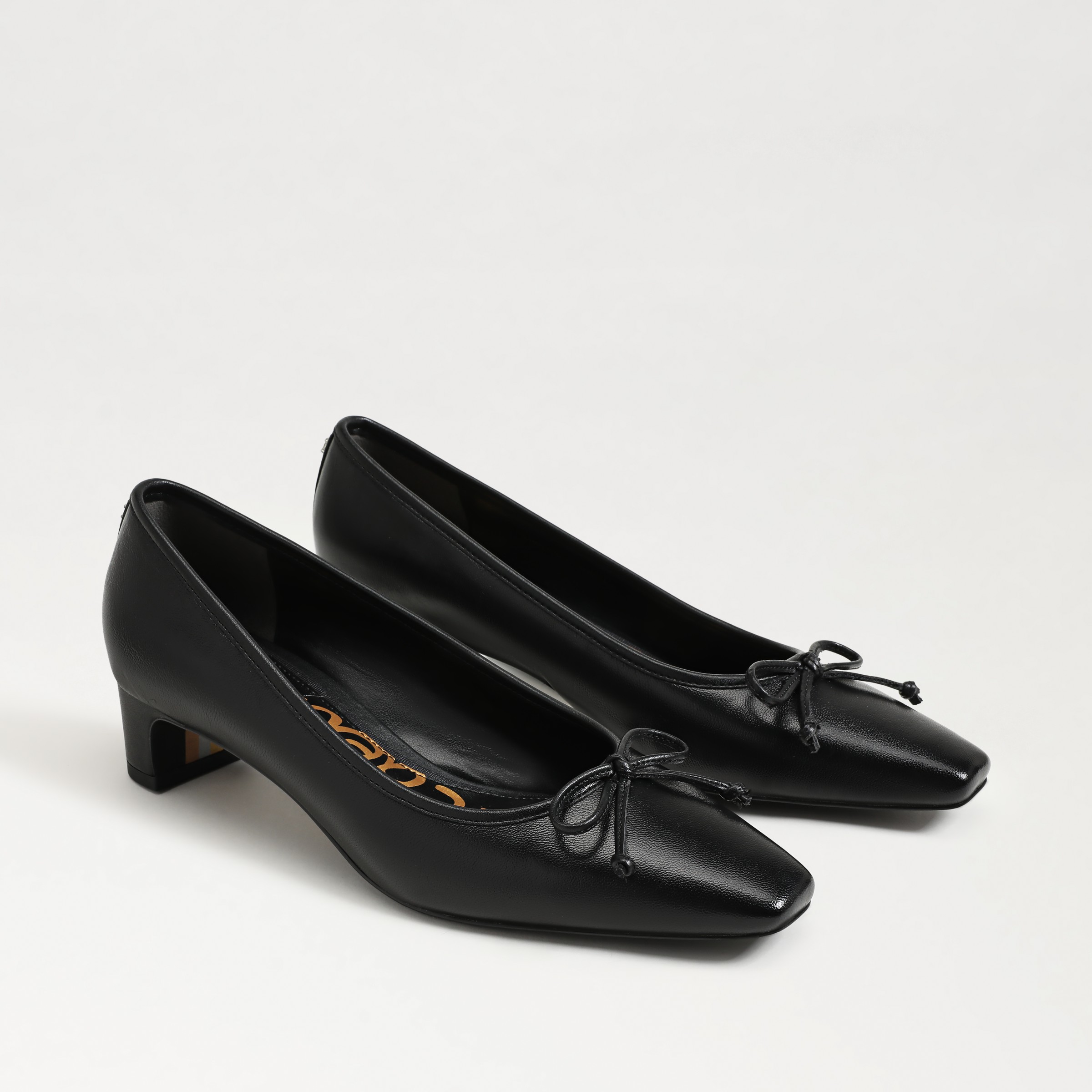 Sam Edelman Rinda Pointed Toe Pump Black Leather
