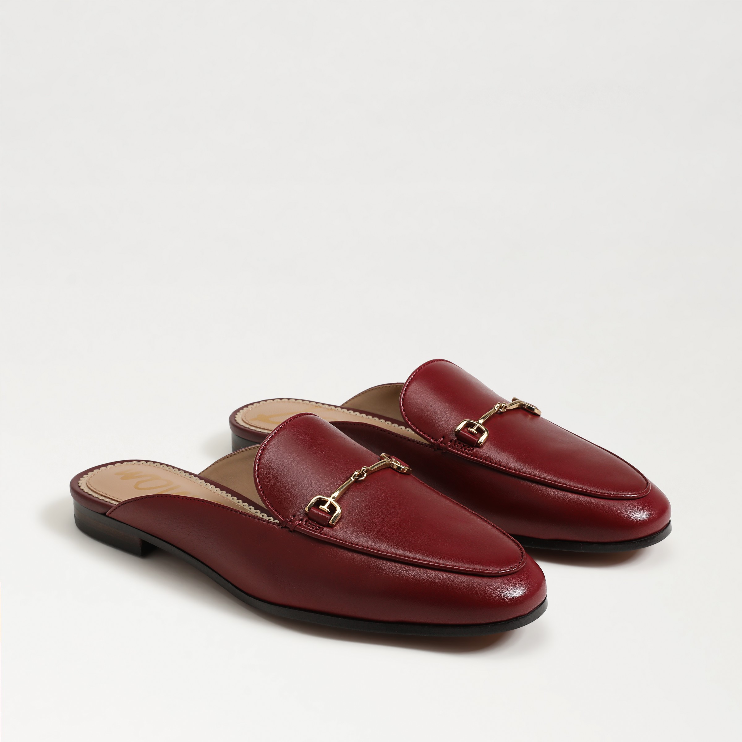 Sam Edelman Linnie Bit Mule French Merlot Leather In Brown
