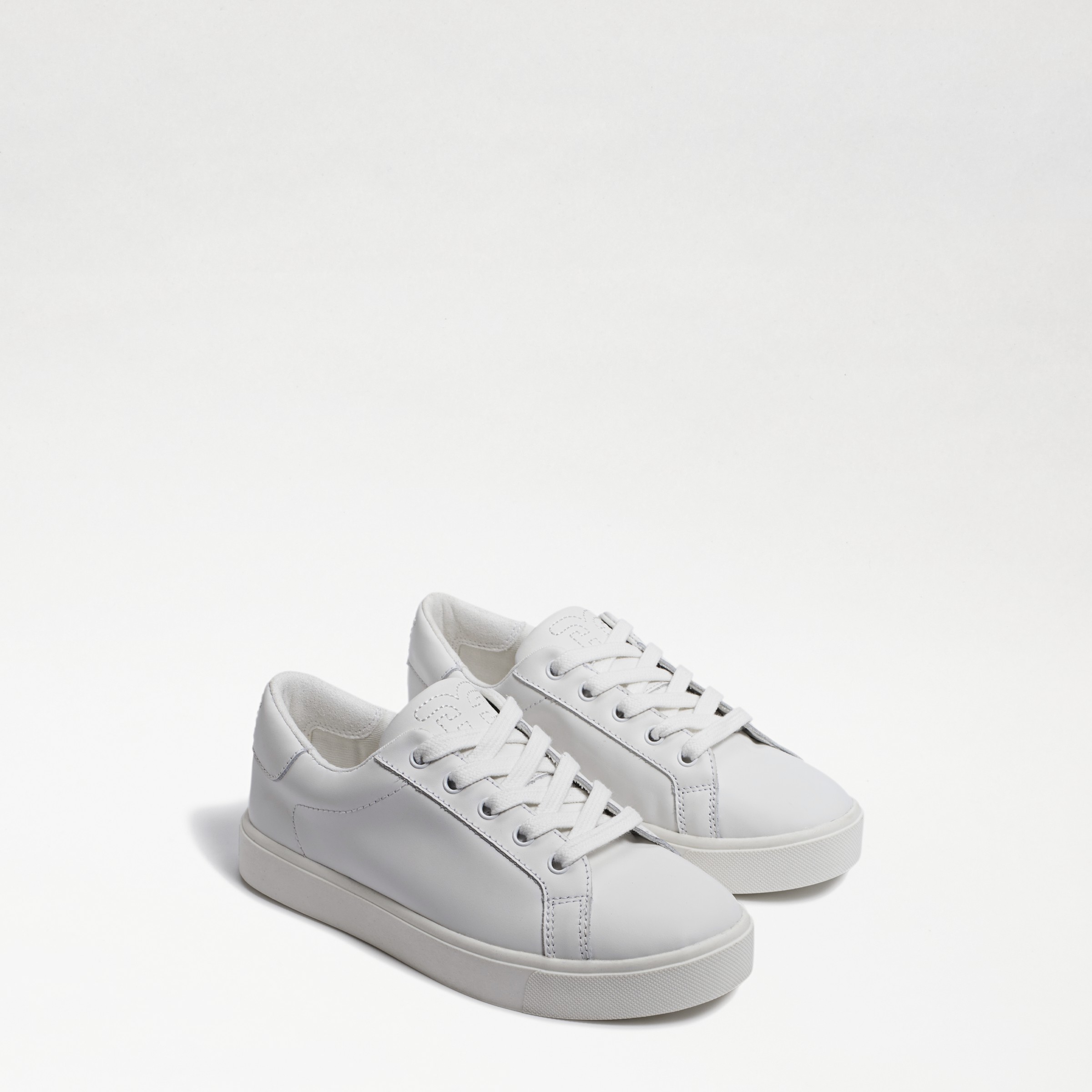 Sam Edelman Ethyl Kids Sneaker White Leather