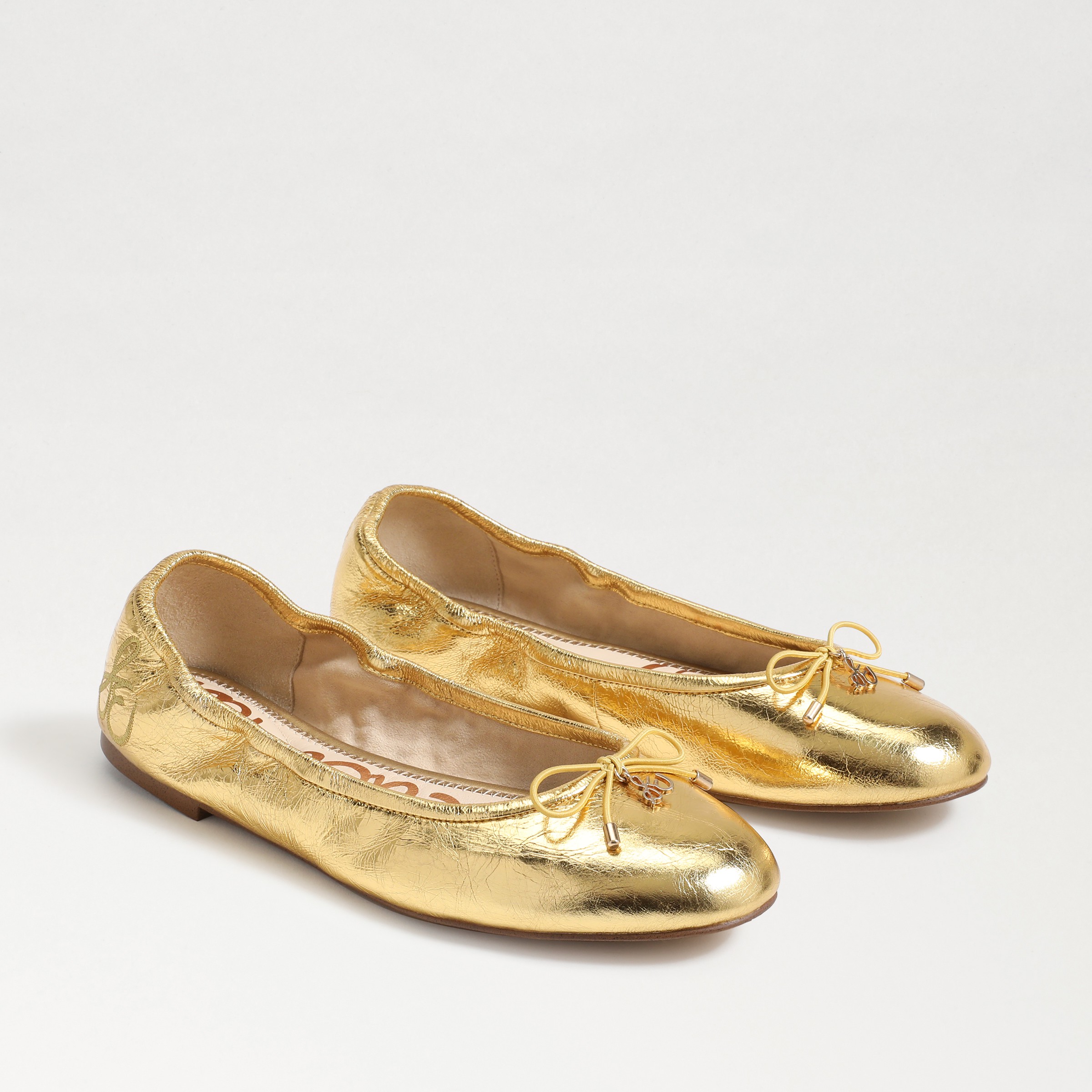 Sam Edelman Women's Felicia Slip On Ballet Flats In Gold