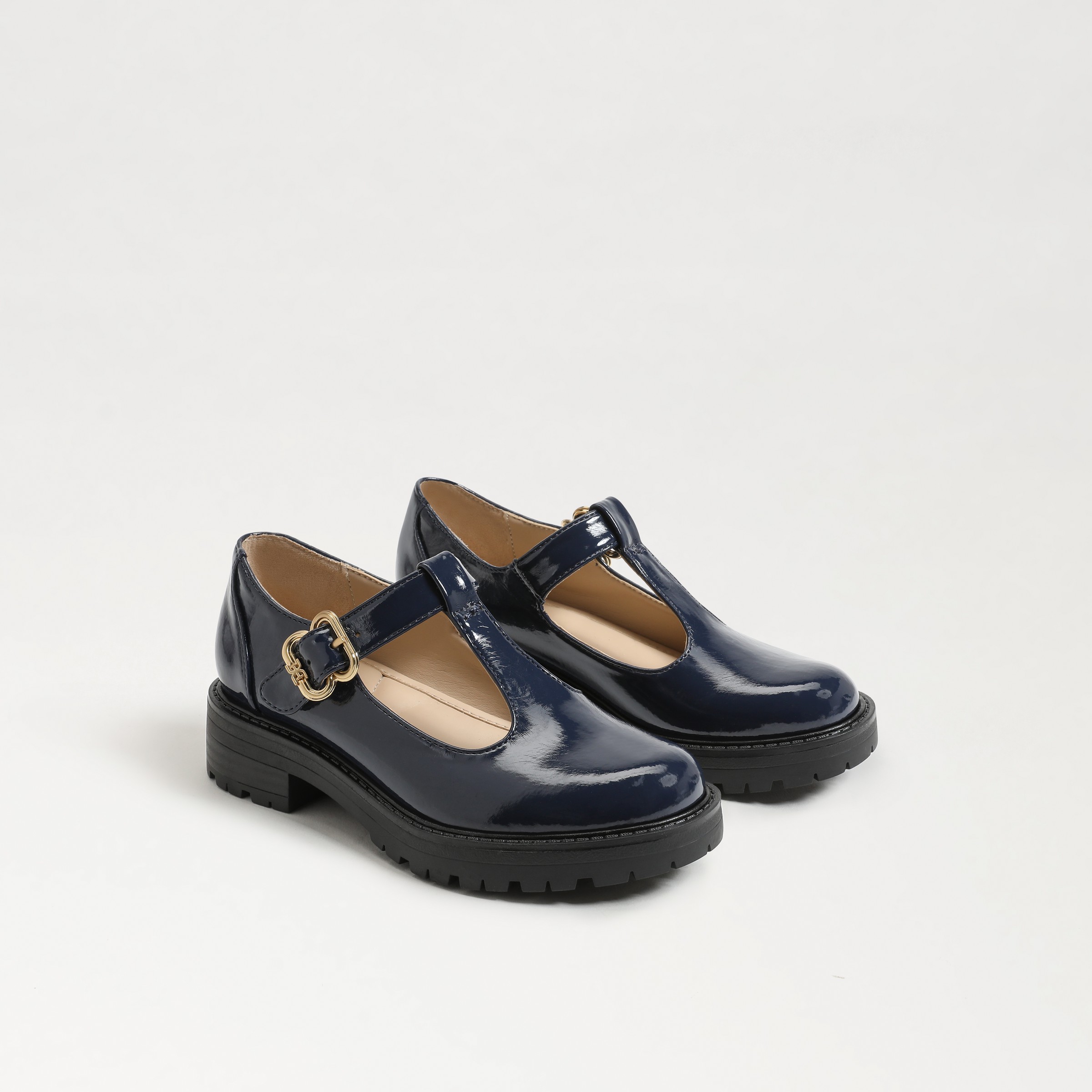Sam Edelman Taelor Kids' Mary Jane Loafer In Navy