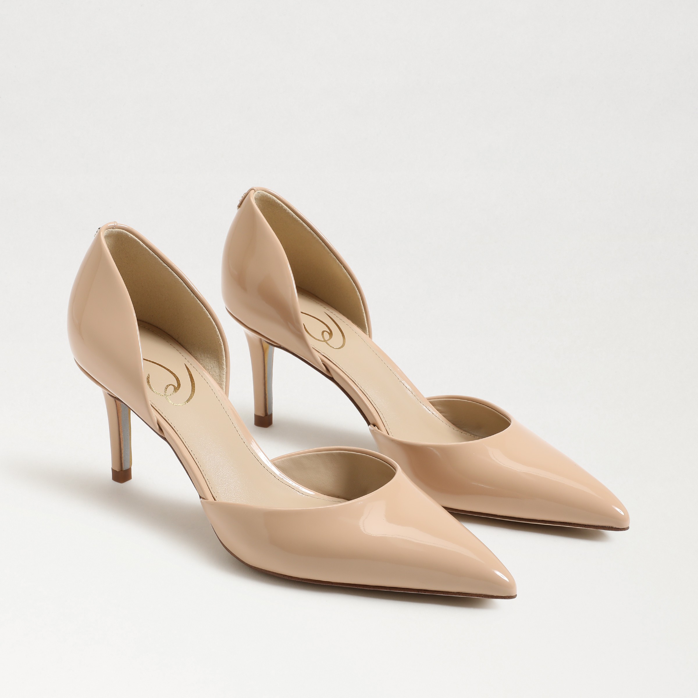 Sam Edelman Viv Pointed Toe Pump In Beige