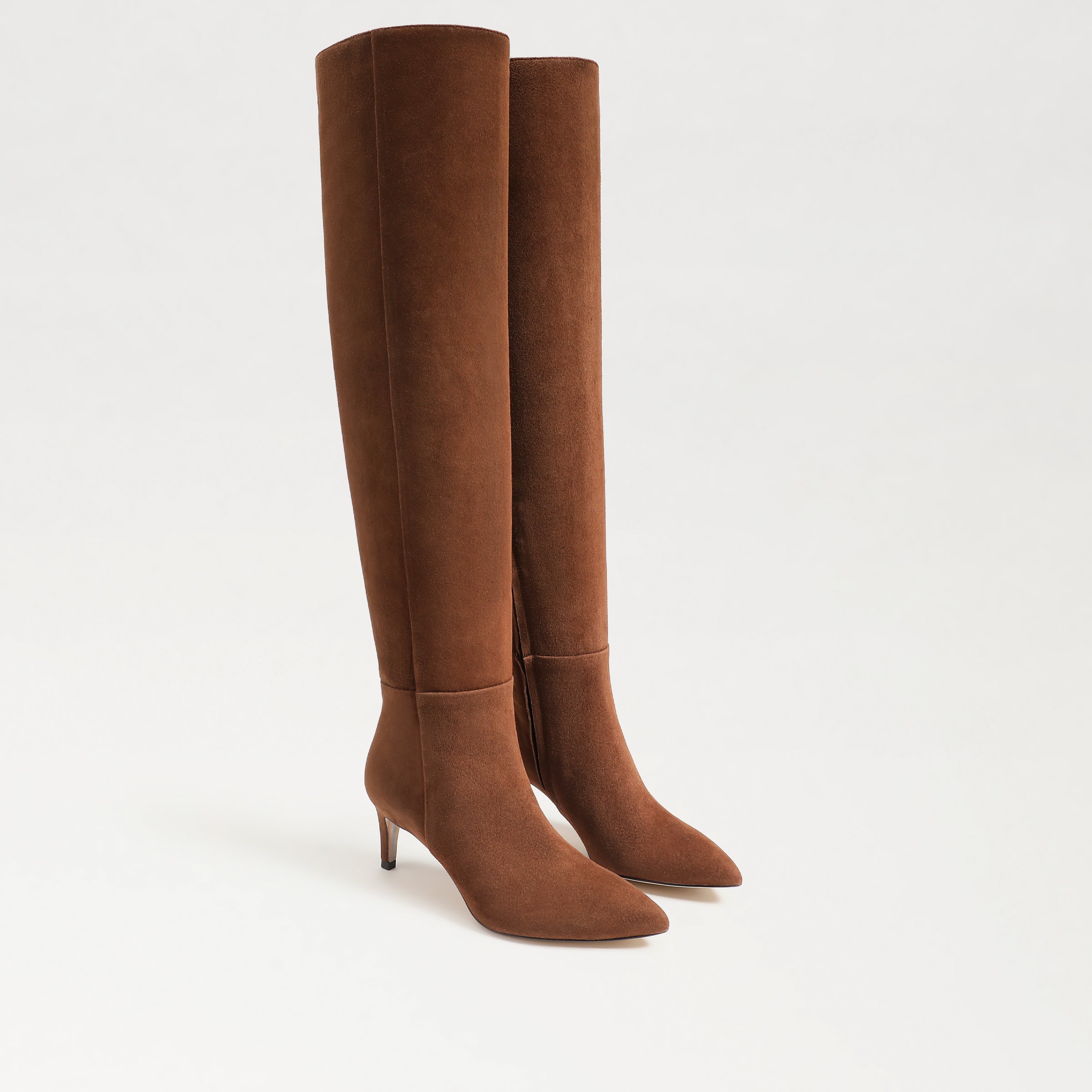 Sam Edelman Women's Ursula Mid-heel Over-the-knee Dress Boots Women's Shoes In Brown