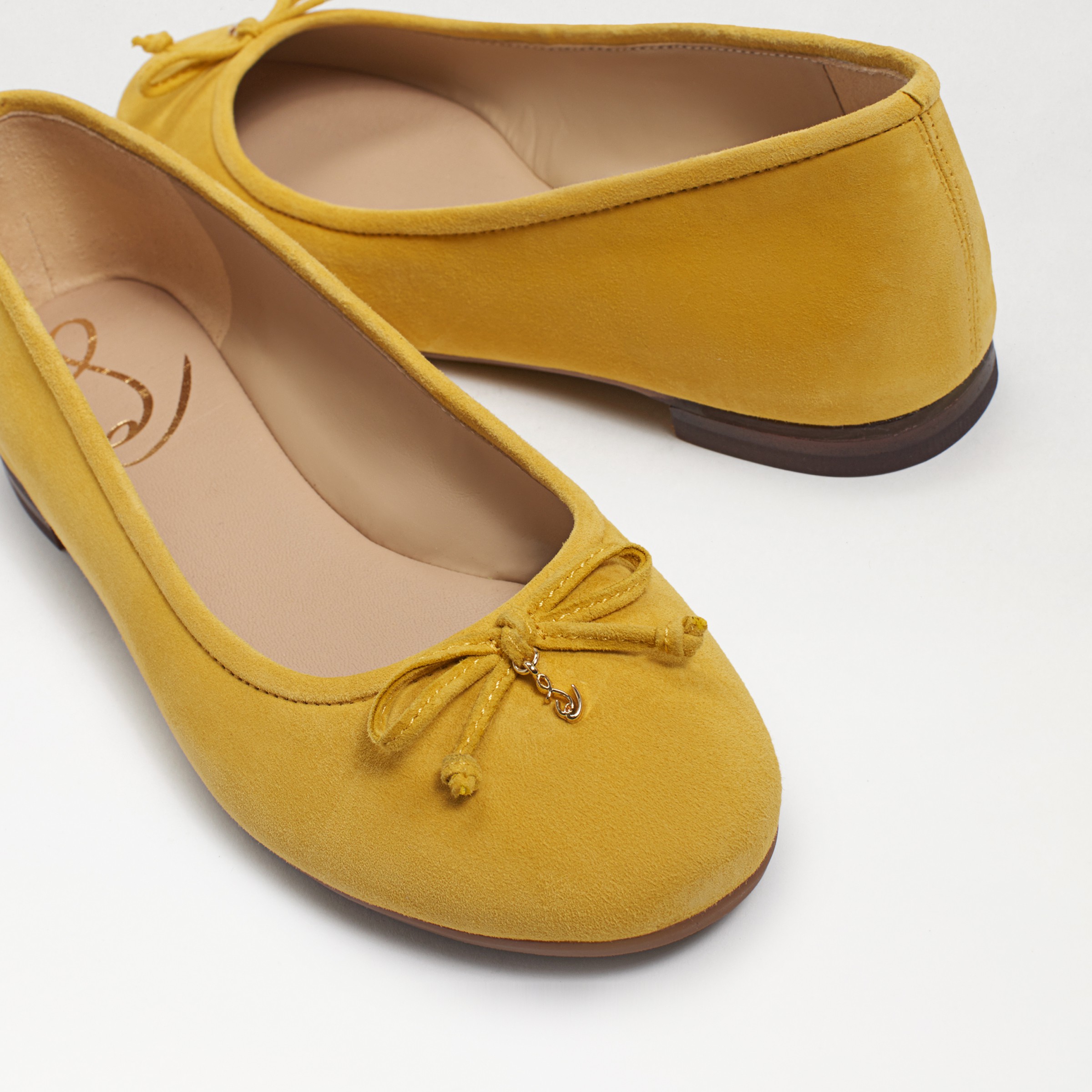 cheap yellow flats