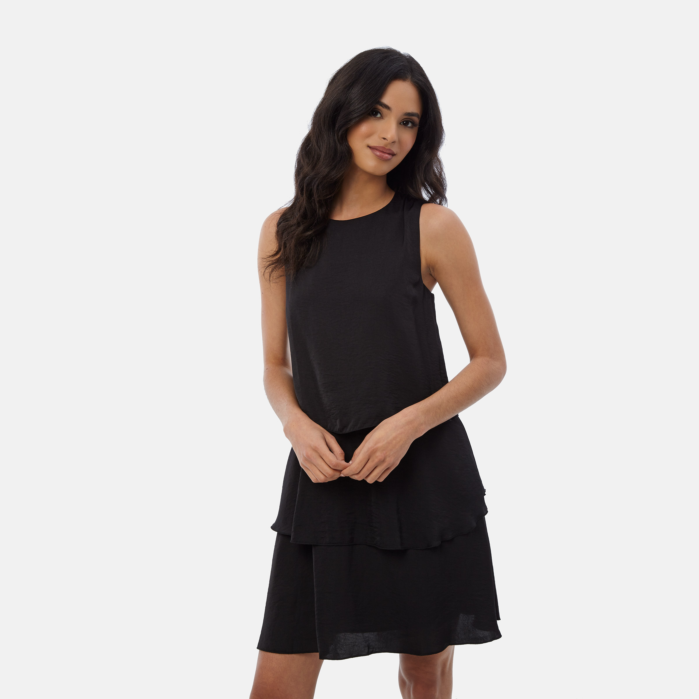 tiered shift dress sam edelman