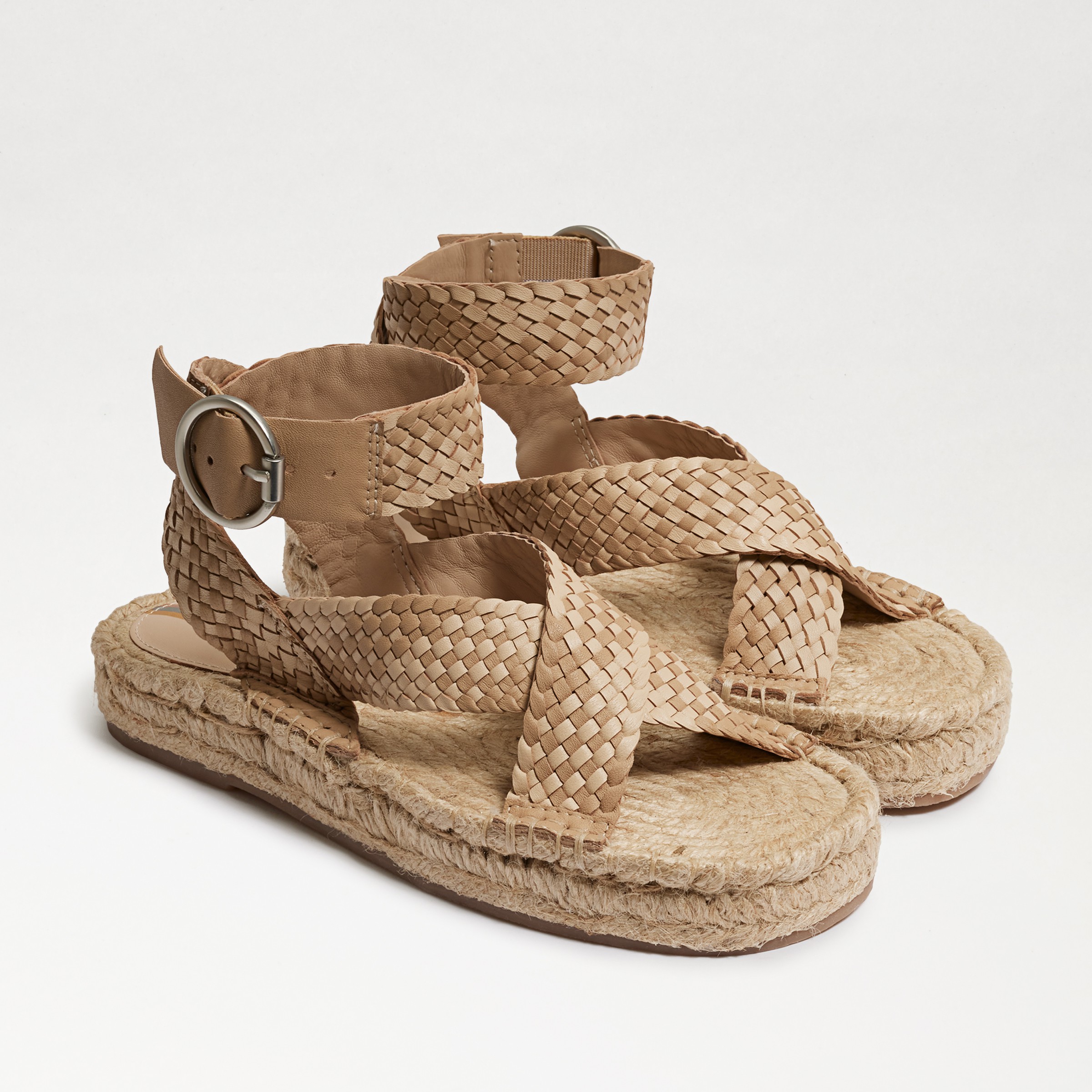 Sam Edelman Dakota Platform Sandal Natural In Beige