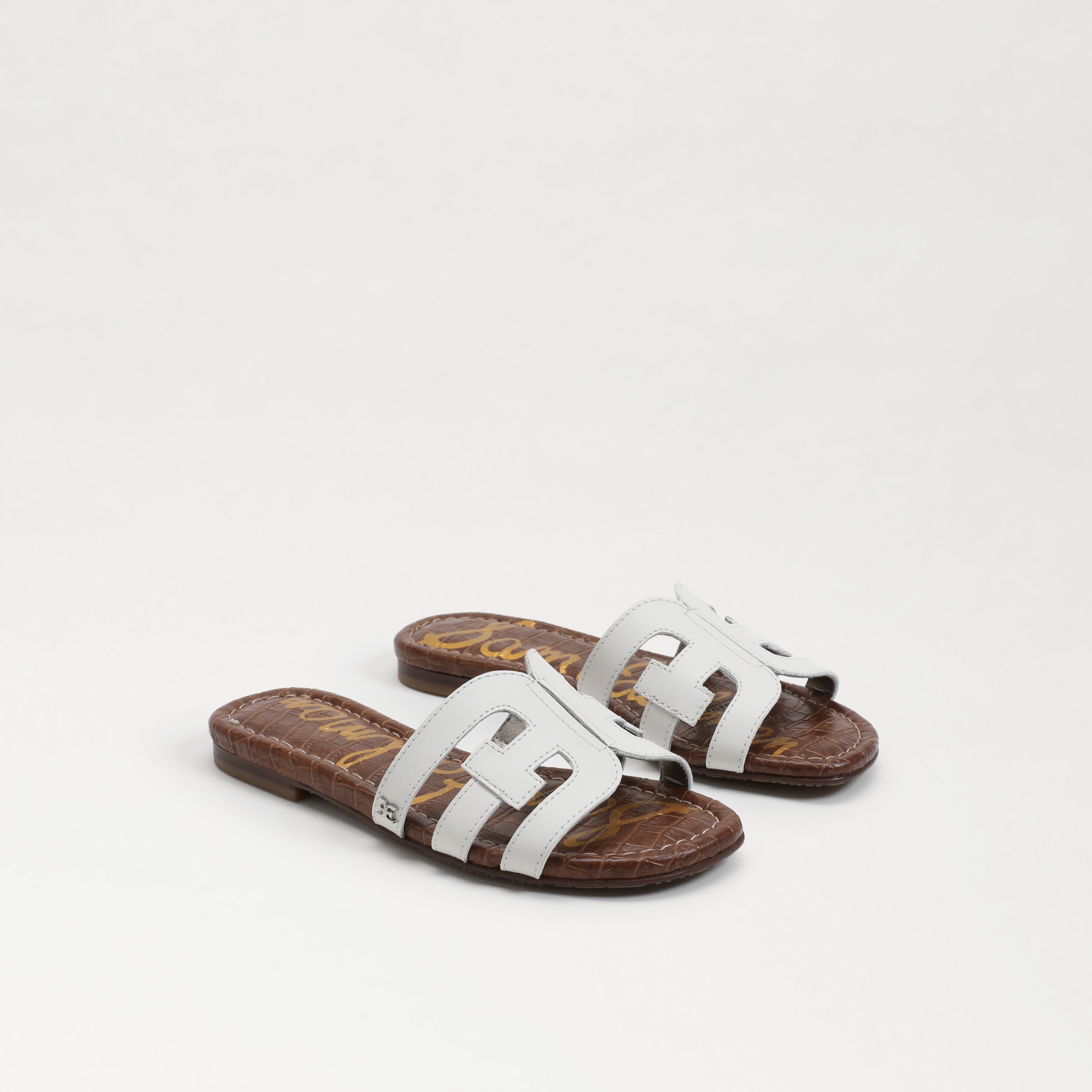 Shop Sam Edelman Kids' Bay Slide Sandal Bright White