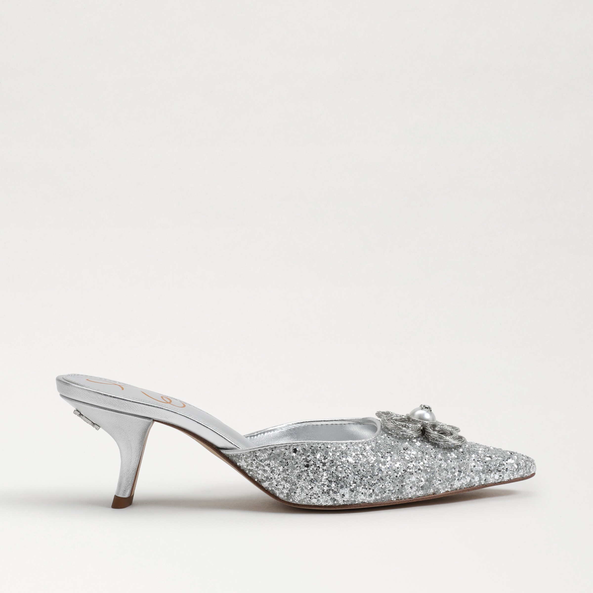 Kolt Heel Crinkle Silver – CaverleyShoes.com