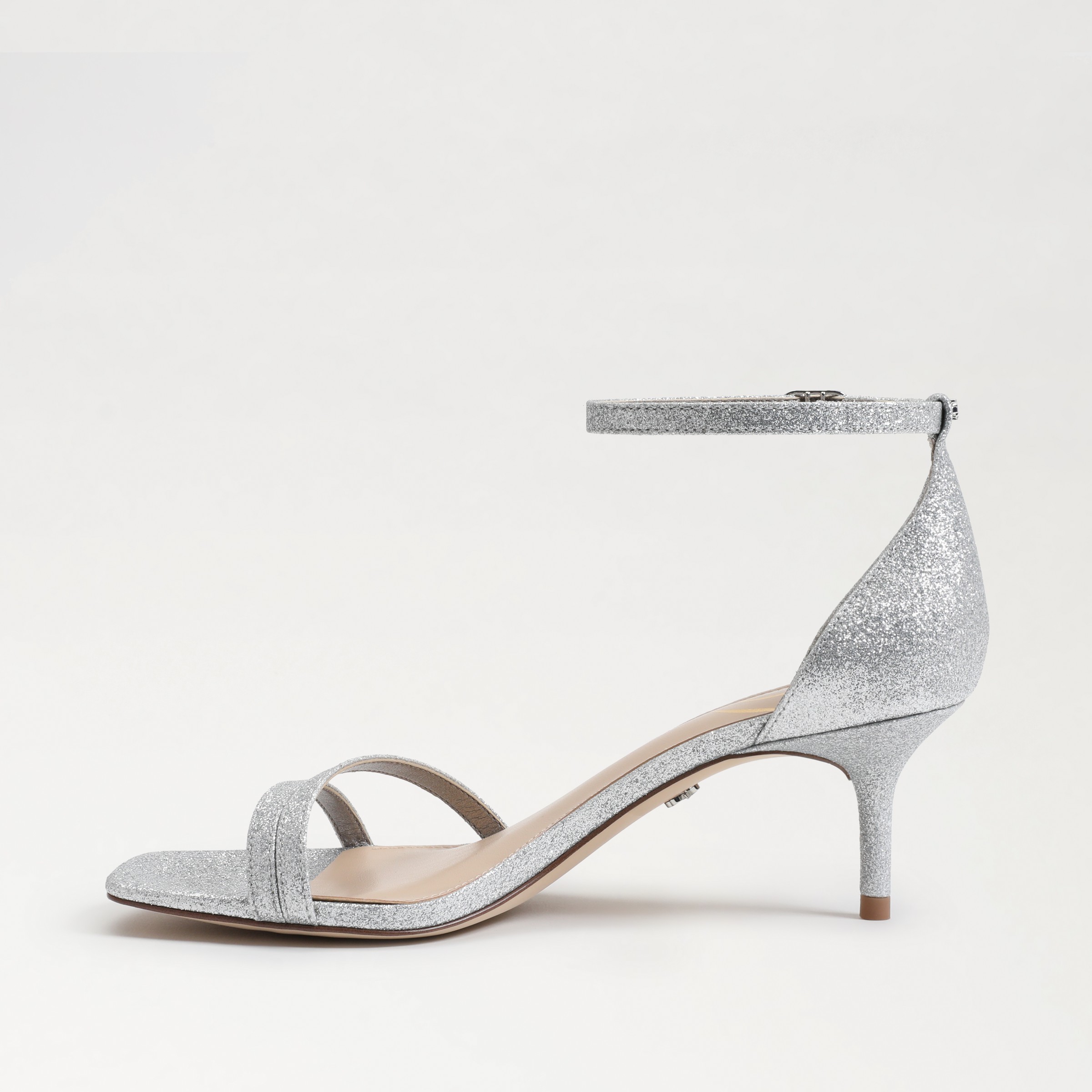 Silver kitten heel cheap sandals