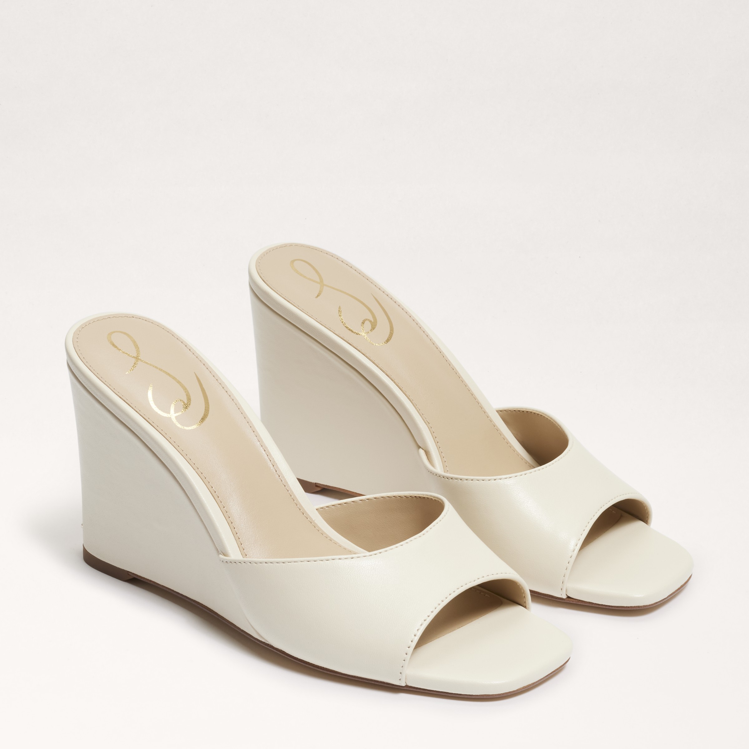 SAM EDELMAN SAM EDELMAN MERRICK WEDGE SANDAL MODERN IVORY