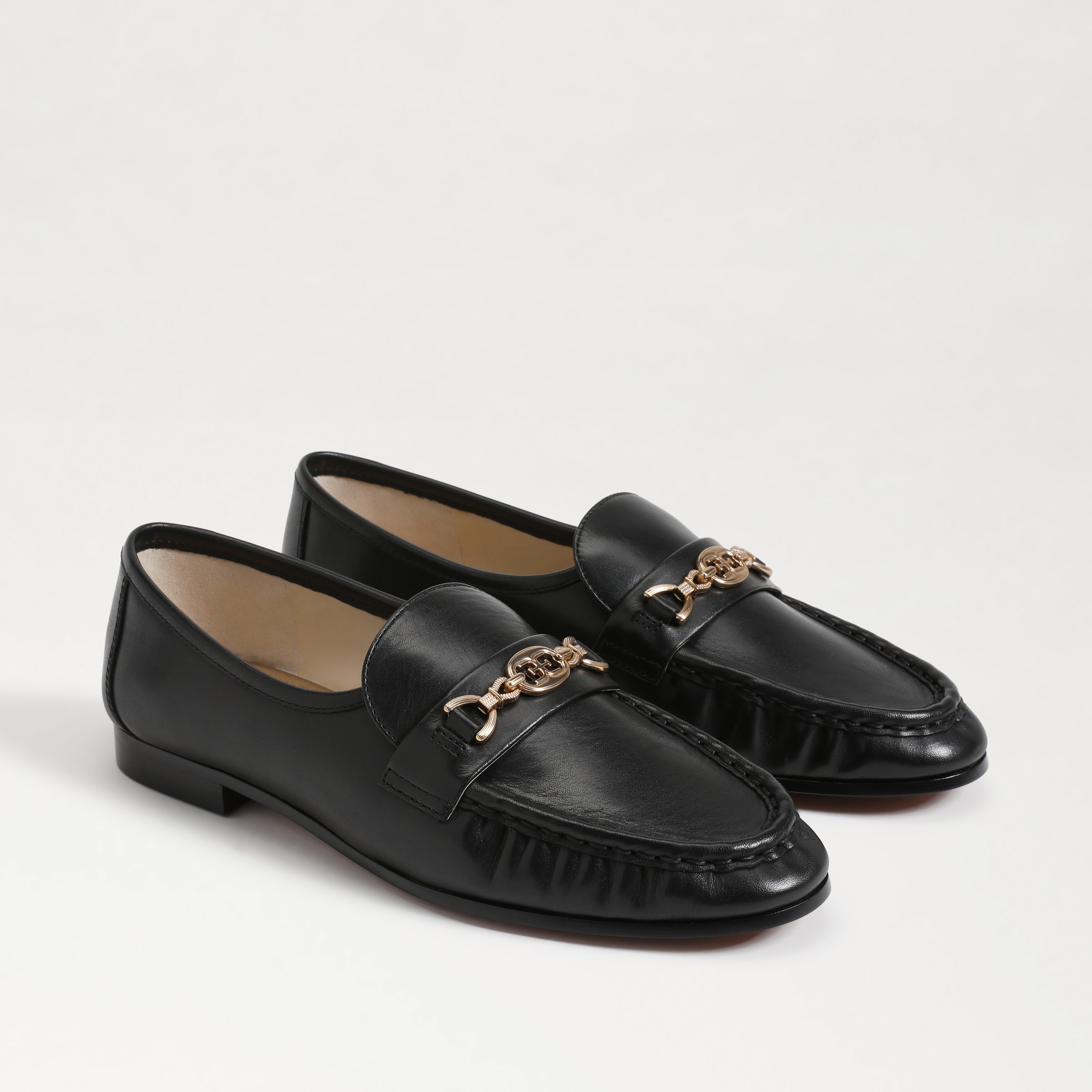 Shop Sam Edelman Lucca Bit Loafer Black Leather