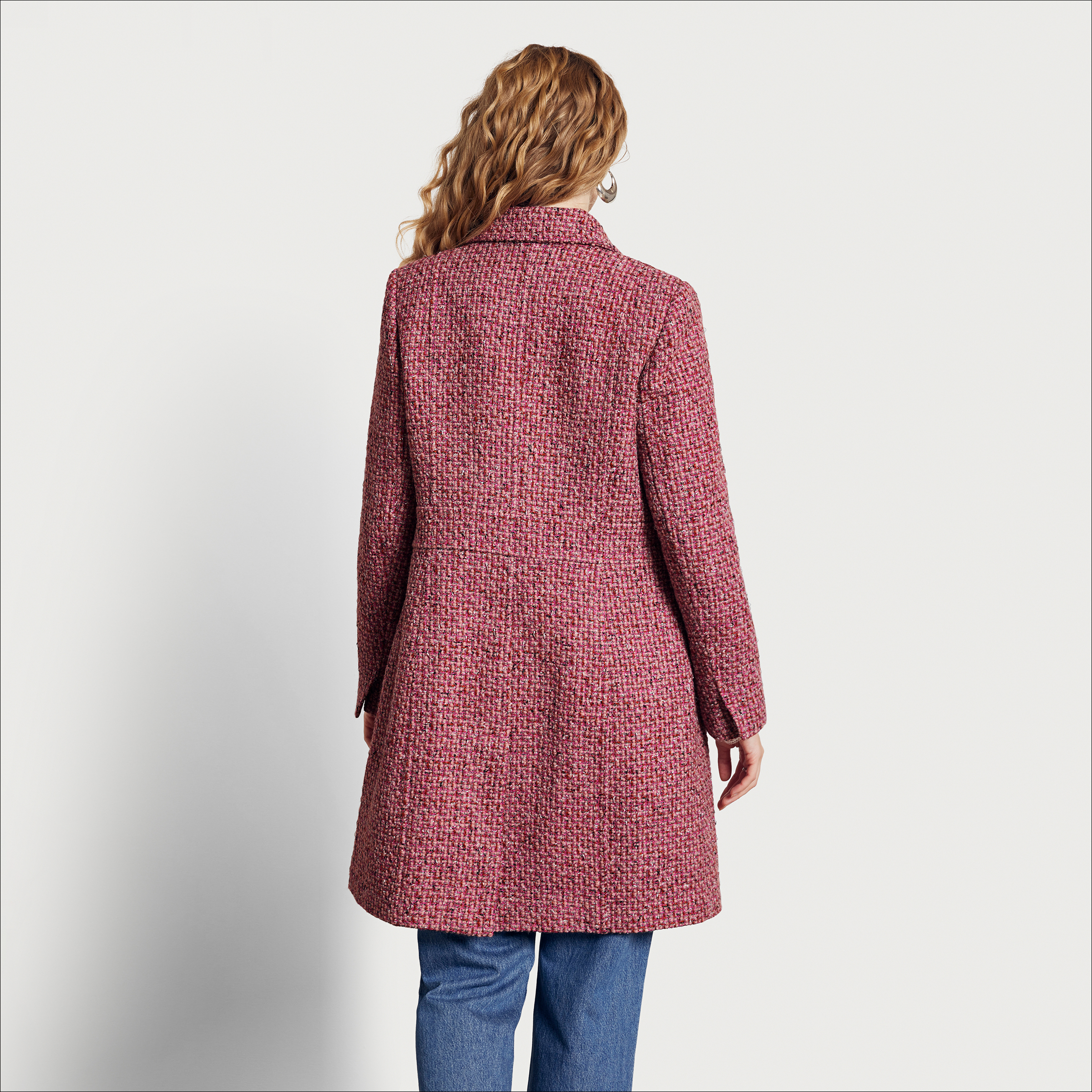 Sam Edelman Tweed Coat Women s Coats and Jackets